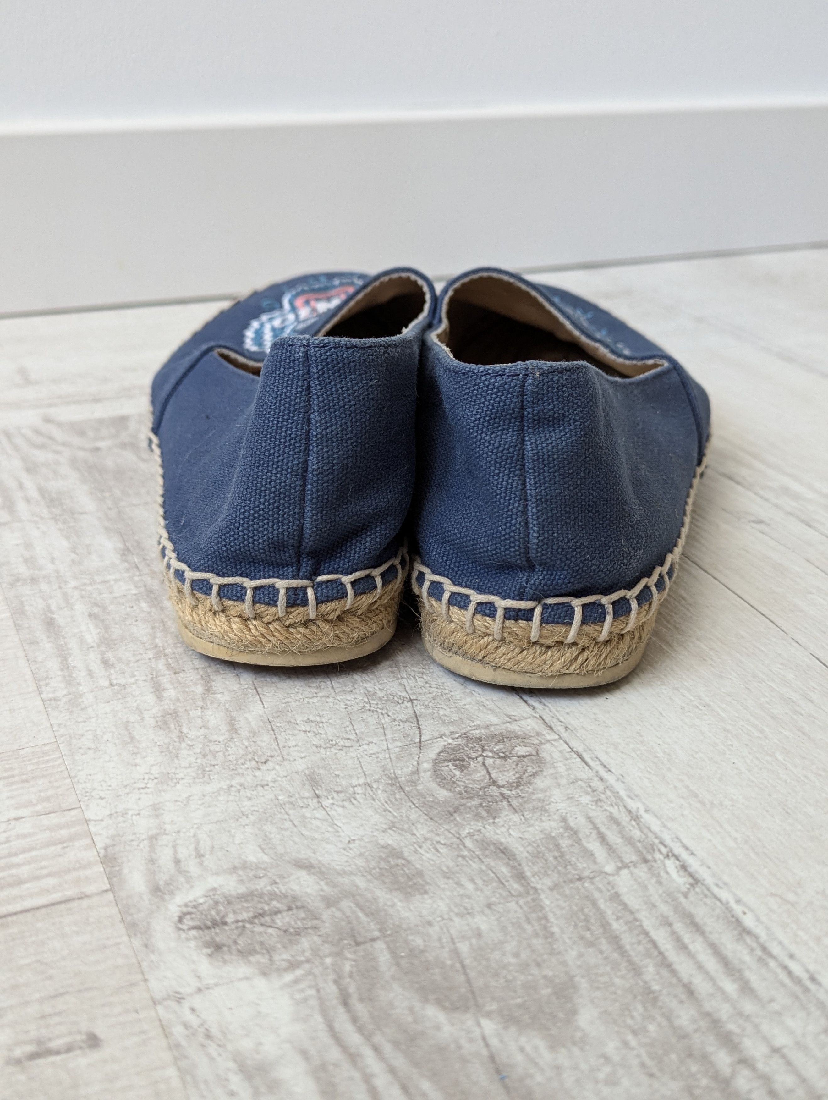 Kenzo Kenzo espadrilles blue tiger embroidery size EU 36 Size US 5 / IT 35 - 11 Thumbnail