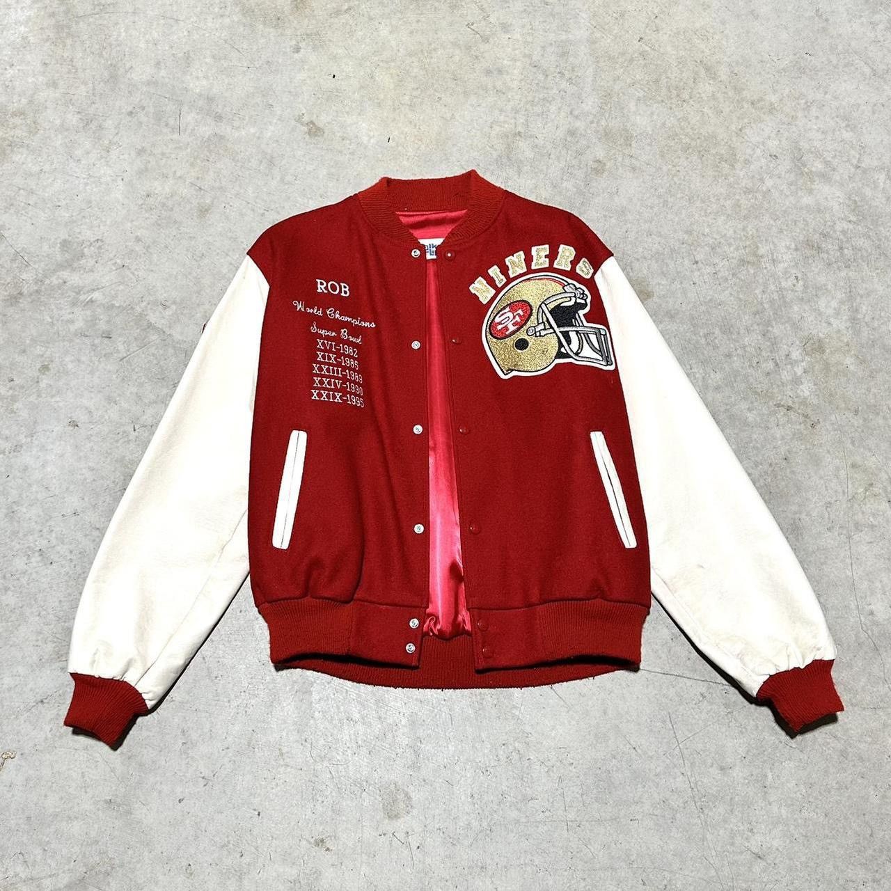 Chalk Line San Francisco 49ers Chalk Line varsity jacket Size US L / EU 52-54 / 3 - 1 Thumbnail