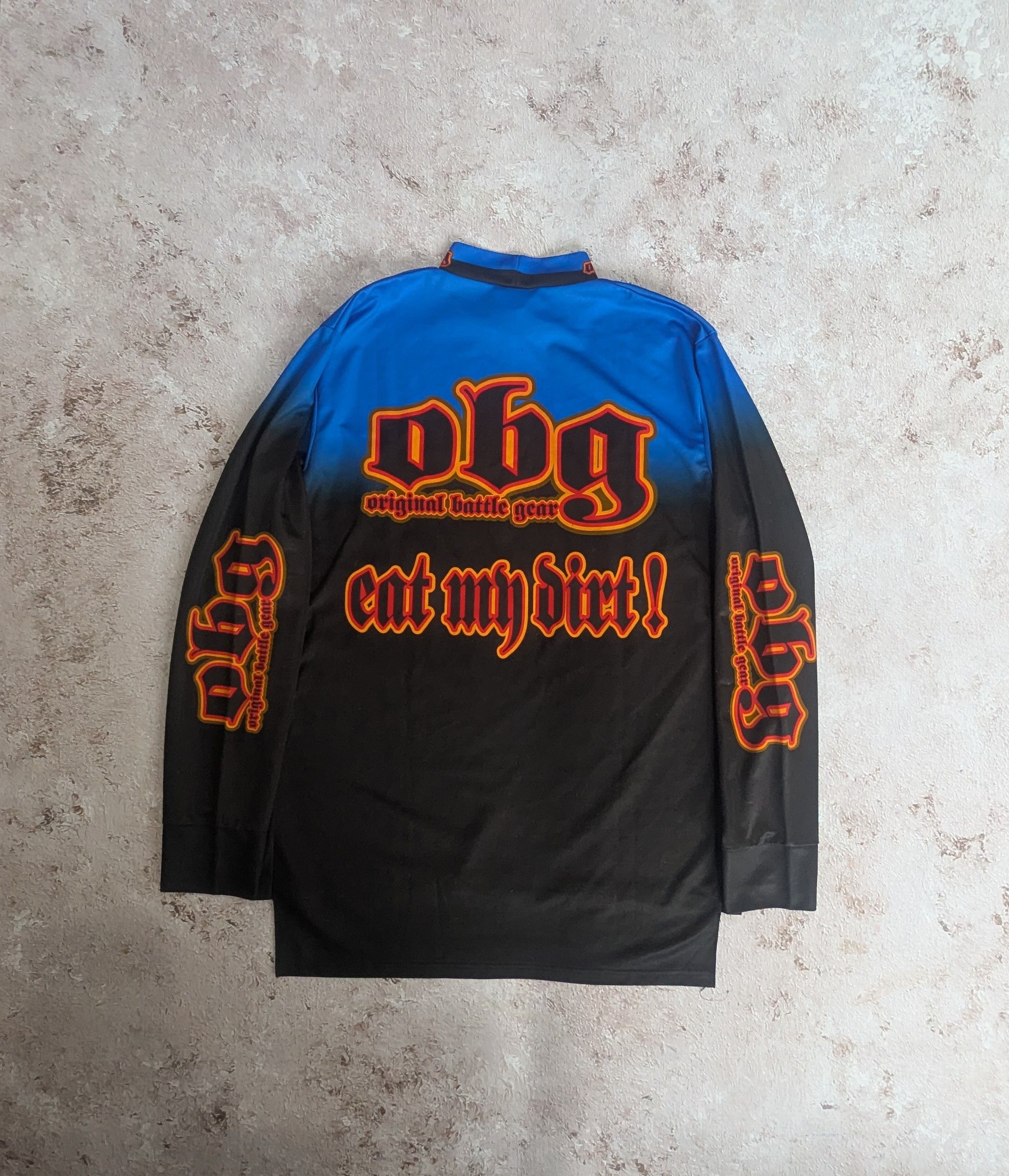 Thunderdome Battle Gear Rave Jersey Vintage 90s dirt rare Size US L / EU 52-54 / 3 - 3 Thumbnail