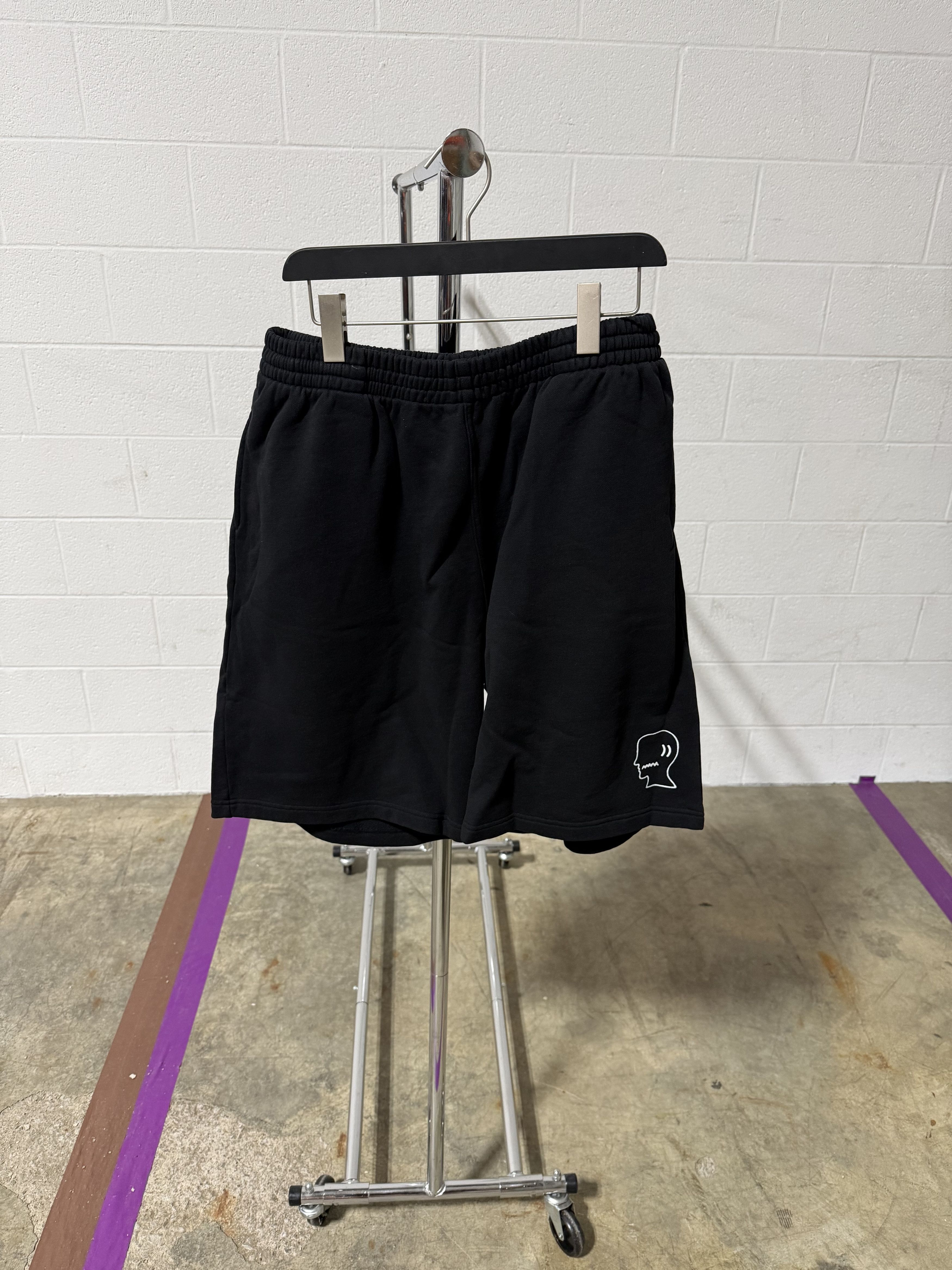 Brain Dead Brain Dead Logohead Rugby Shorts 'Black' Size US 38 / EU 54 - 1 Thumbnail