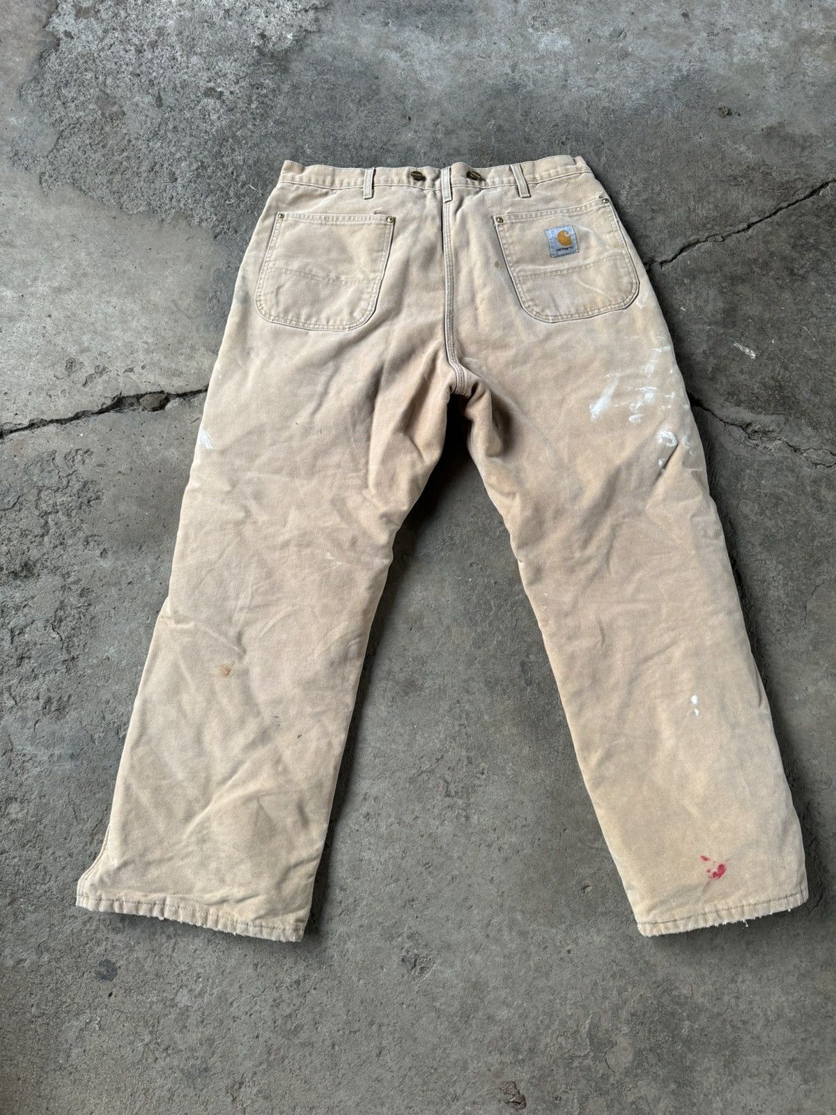 Carhartt × Vintage Vintage Insulated Carhartt Pants Size US 34 / EU 50 - 3 Thumbnail
