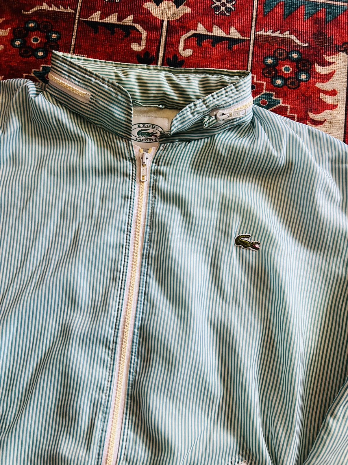 Lacoste Vintage Lacoste IZOD Candy stripe Jacket Size US L / EU 52-54 / 3 - 3 Thumbnail