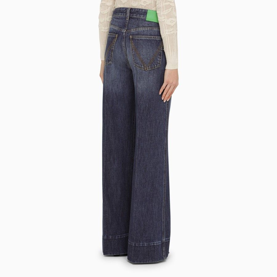 Bottega Veneta o1d2blof0824 Denim Jeans in Blue Size 26" / US 2 / IT 38 - 4 Thumbnail