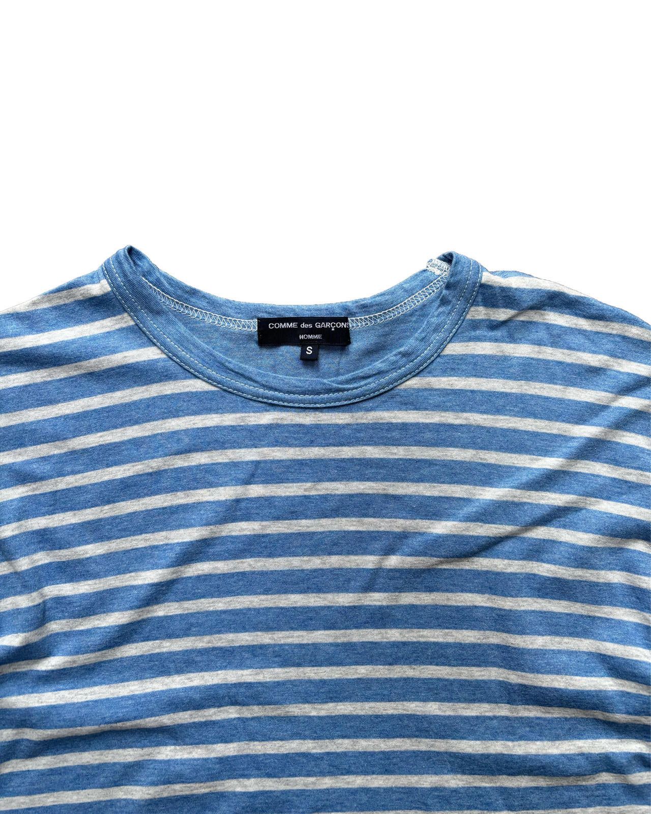 Comme des Garcons Comme des Garçons Striped Tee Blue S Size US S / EU 44-46 / 1 - 2 Thumbnail