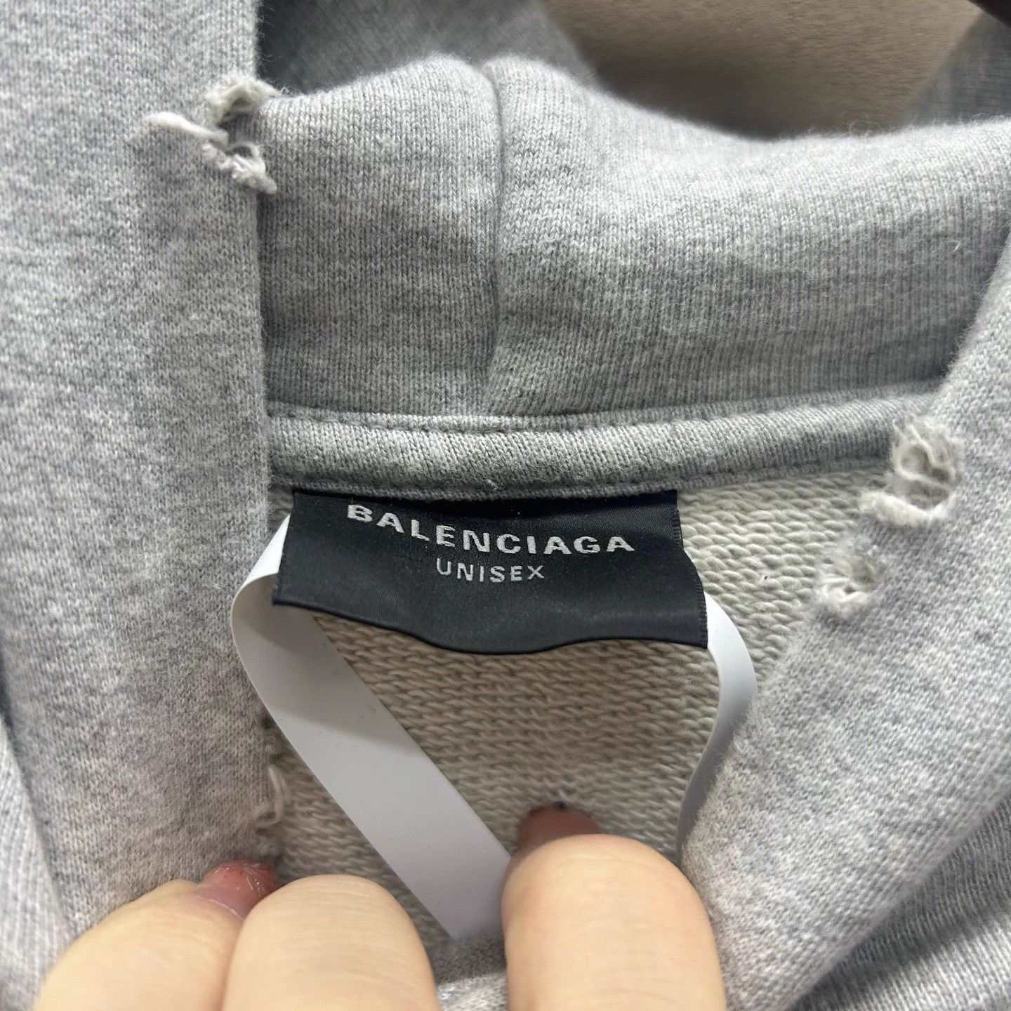 Balenciaga Balenciaga Logo Print Hoodie MINT L Size US L / EU 52-54 / 3 - 3 Thumbnail