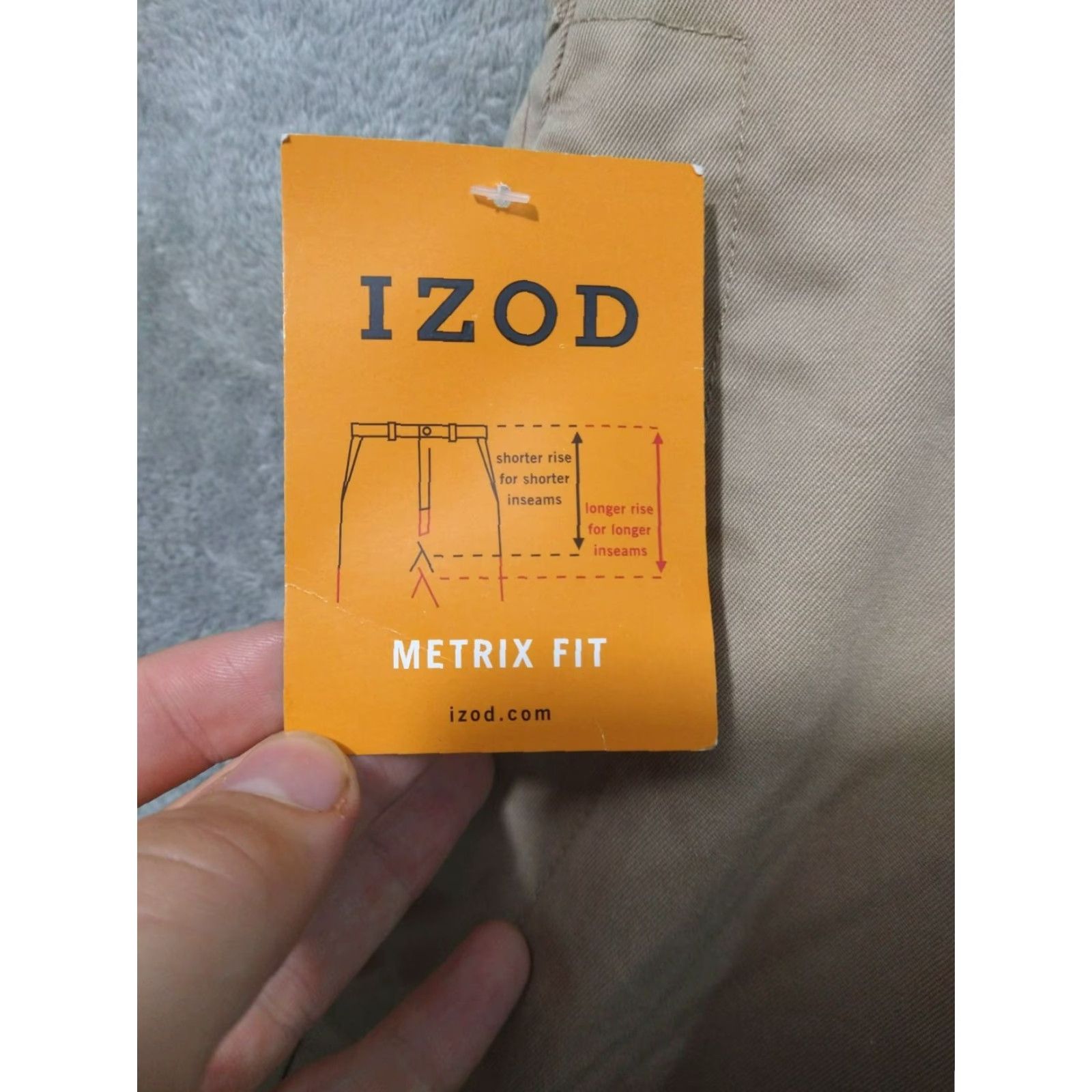 Izod IZOD Pants Mens 34x32 Beige Chino Flat Front Metrix Fit Easy Care Cotton Regular 34 Beige Men Pants Mens Chino 90s? (no, avoid inaccuracies) Size US 34 / EU 50 - 7 Thumbnail