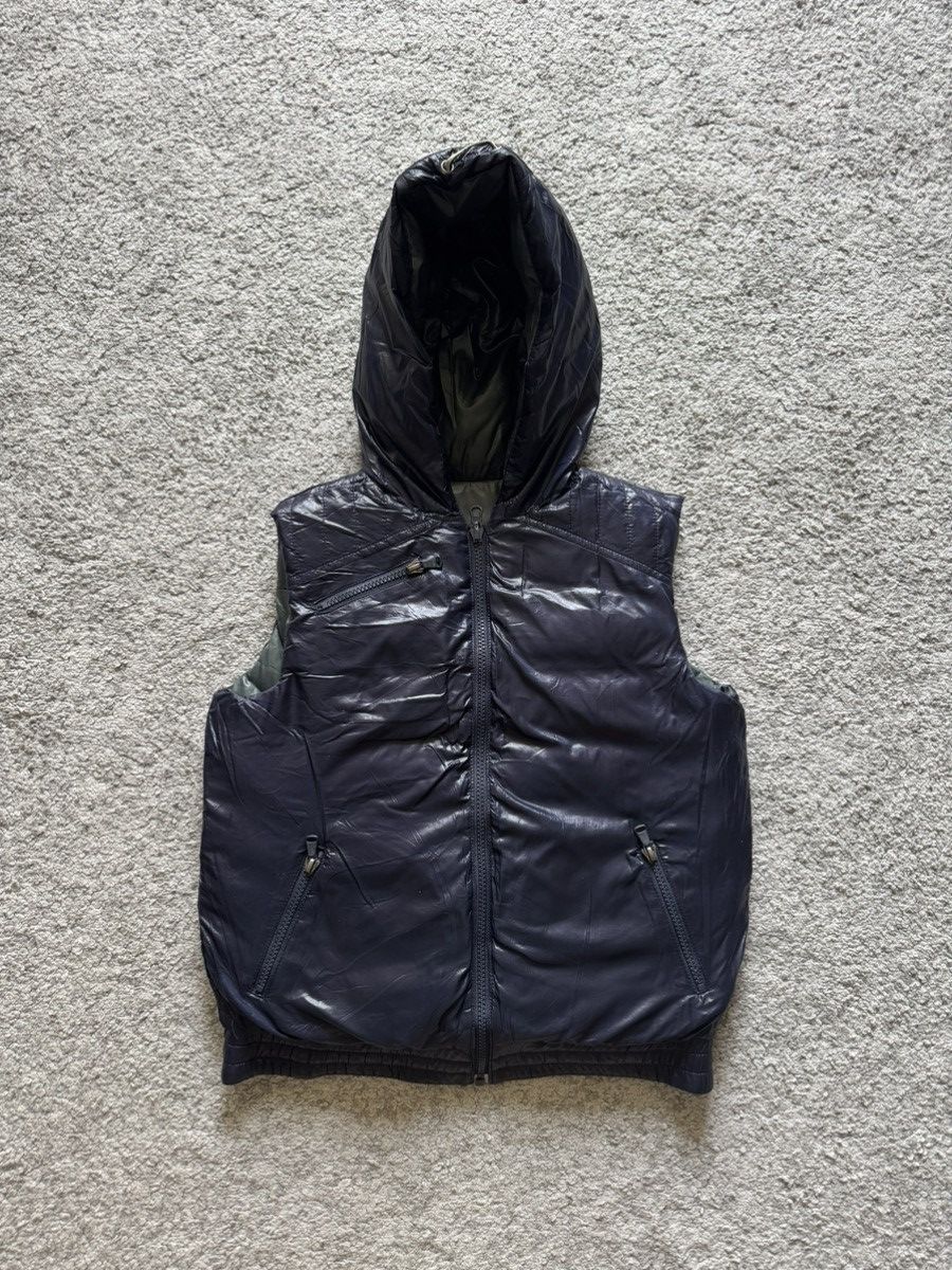 Armani Armani vintage reverse vest Y2K Size XXS / US 00 / IT 34 - 4 Thumbnail