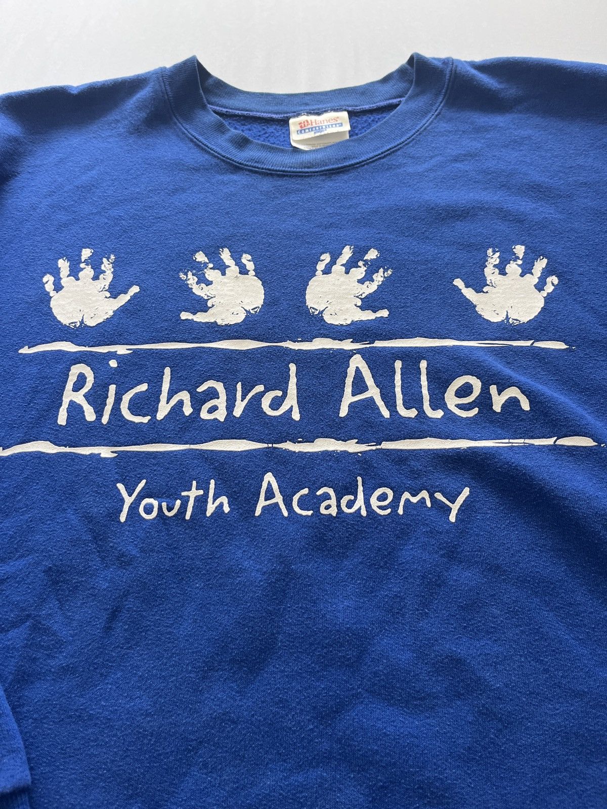Vintage Vintage Richard Allen Youth Academy Sweatshirt Size US XL / EU 56 / 4 - 2 Thumbnail