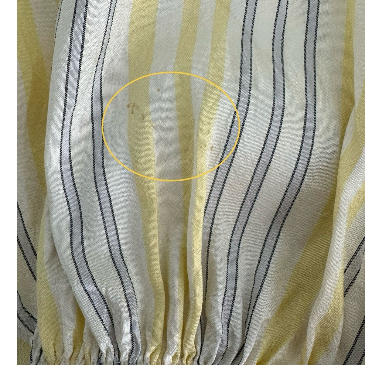 Ganni Ganni Bergamot silk wrap dress yellow stripe size 38 / US 6 Size M / US 6-8 / IT 42-44 - 12 Thumbnail