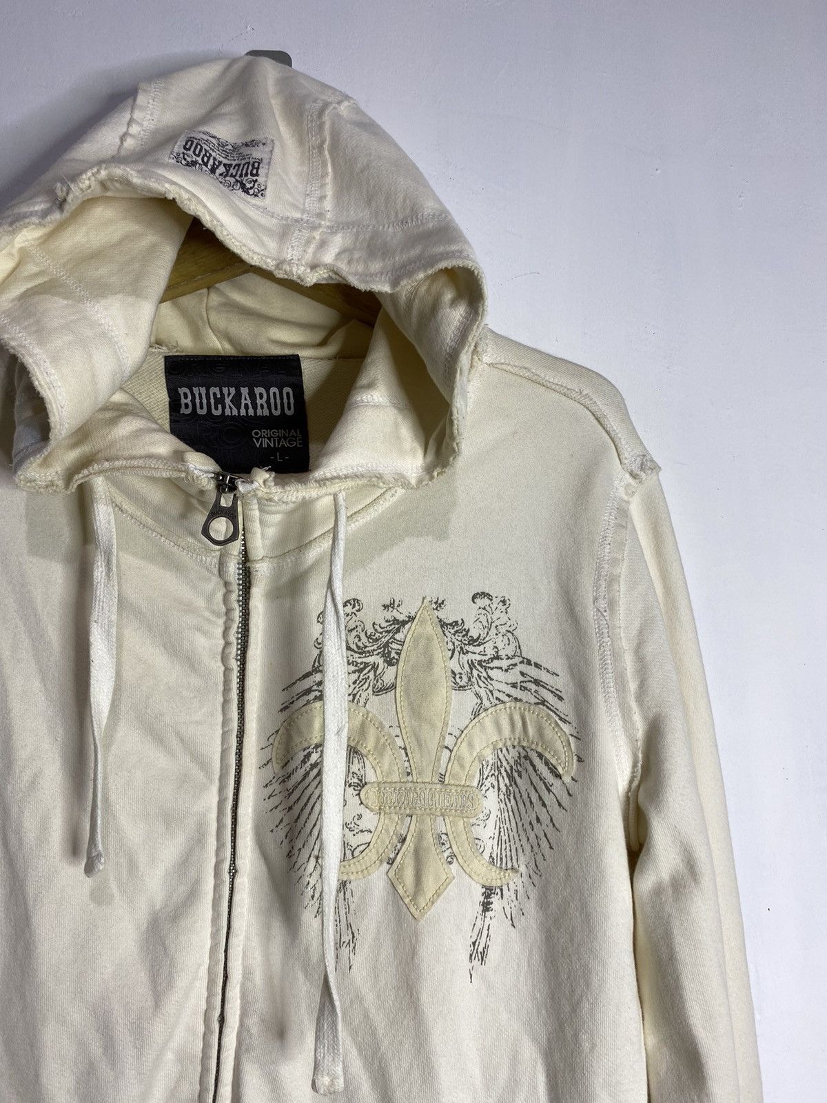 If Six Was Nine × Japanese Brand × Le Grande Bleu (L.G.B.) Vintage Buckaroo zip hoodie ifsixwasnine style Size US L / EU 52-54 / 3 - 2 Thumbnail