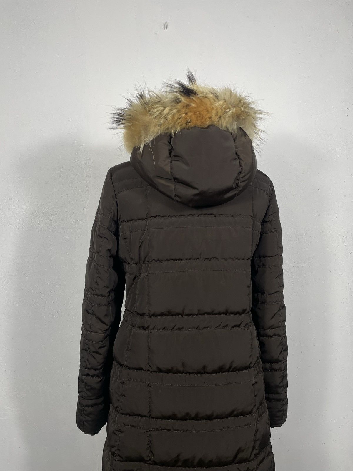 Designer × Moncler Moncler Brown Puffer Hoodie Down Jakcet Coat Luxury Designer Size M / US 6-8 / IT 42-44 - 7 Thumbnail
