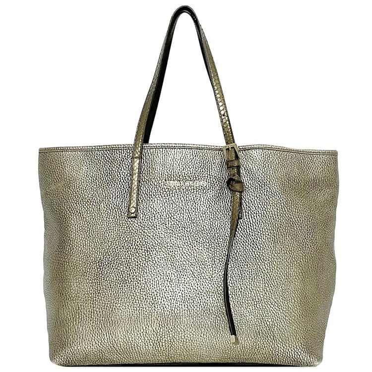 Jimmy Choo JIMMY CHOO Tote Bag Gold Leather Size ONE SIZE - 1 Thumbnail