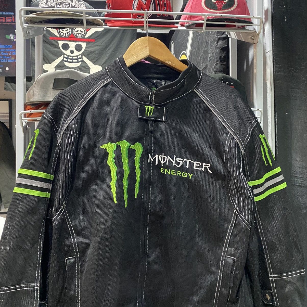 Other Vintage Monster Energy Racing Jacket Moto Bomber Size US XL / EU 56 / 4 - 3 Thumbnail