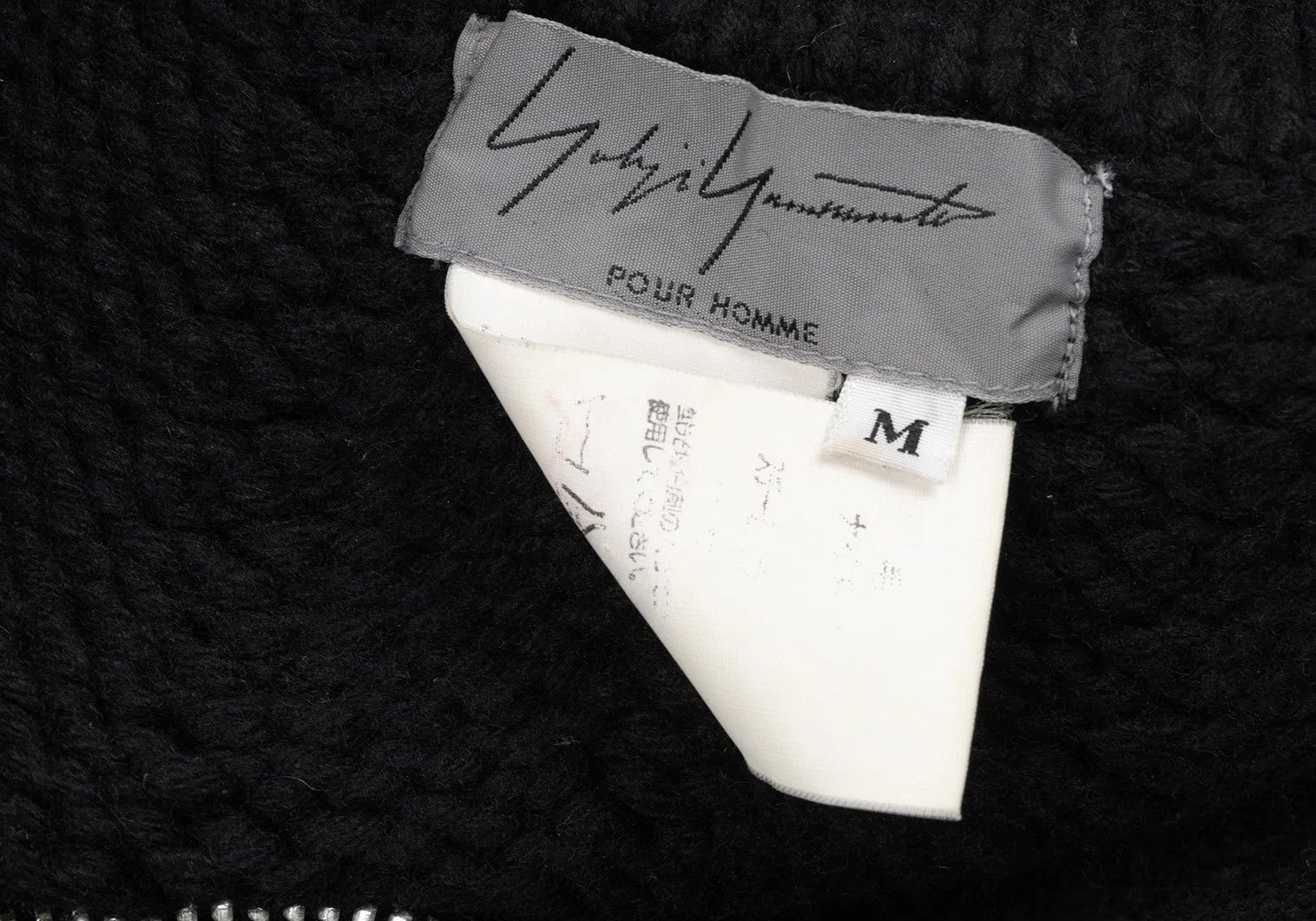 Yohji Yamamoto Yohji Yamamoto Wool Blend Zip-Up Jacket Size US M / EU 48-50 / 2 - 15 Thumbnail