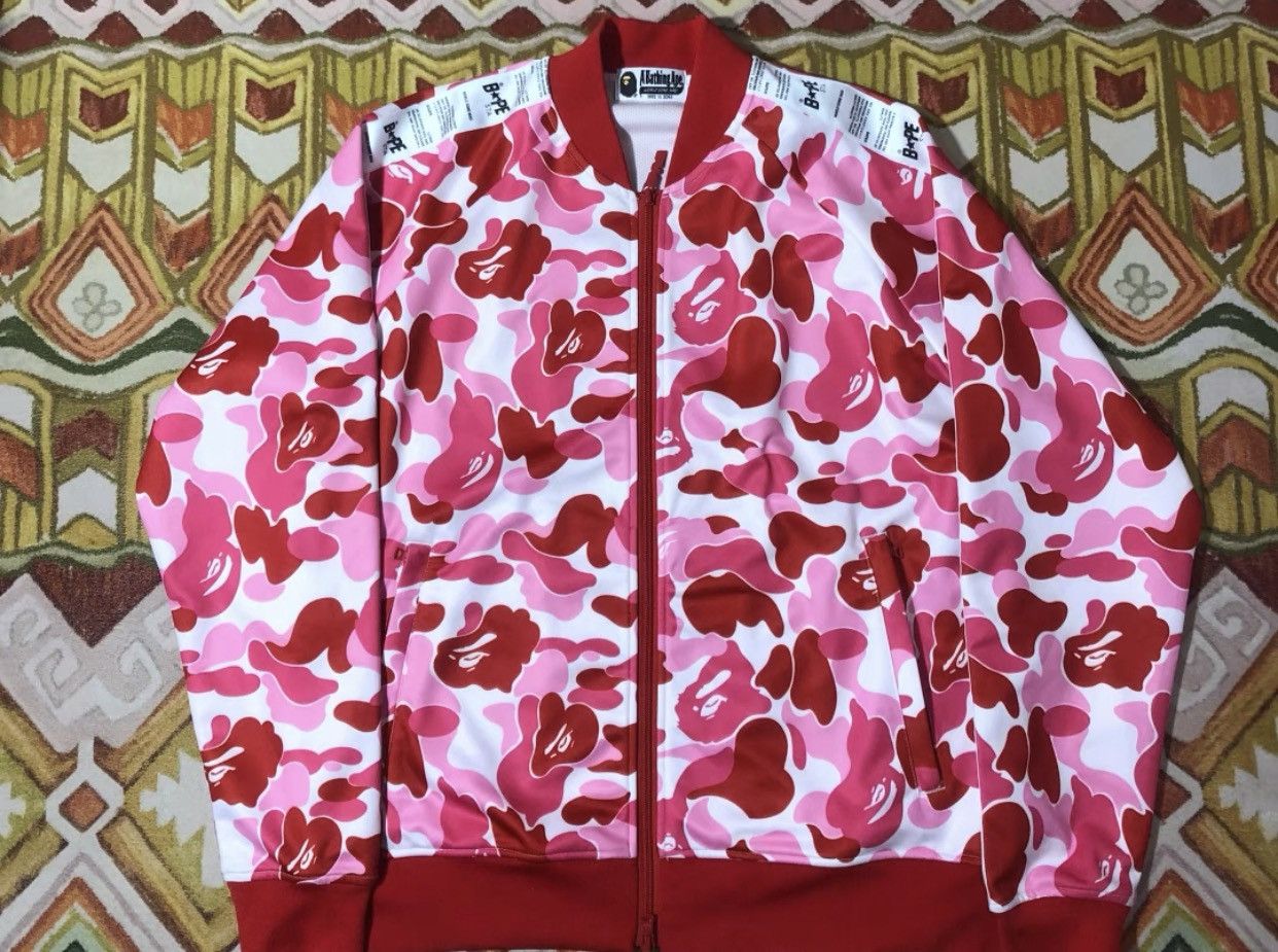 Bape ABC CAMO JERSEY TOP | Grailed