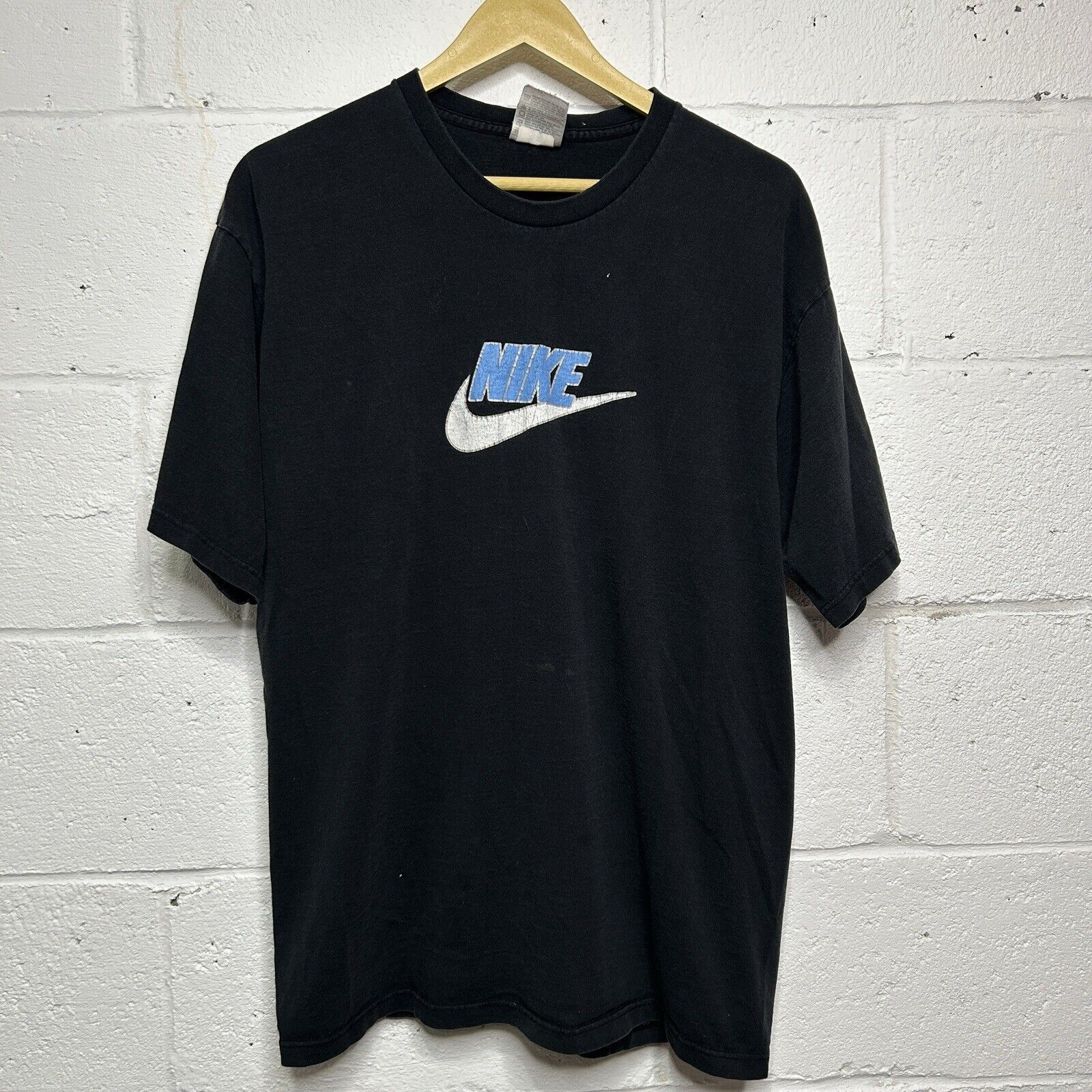 Nike Nike Vintage Grey Tag Swoosh Logo UNC T-Shirt 2024 Size US L / EU 52-54 / 3 - 1 Thumbnail