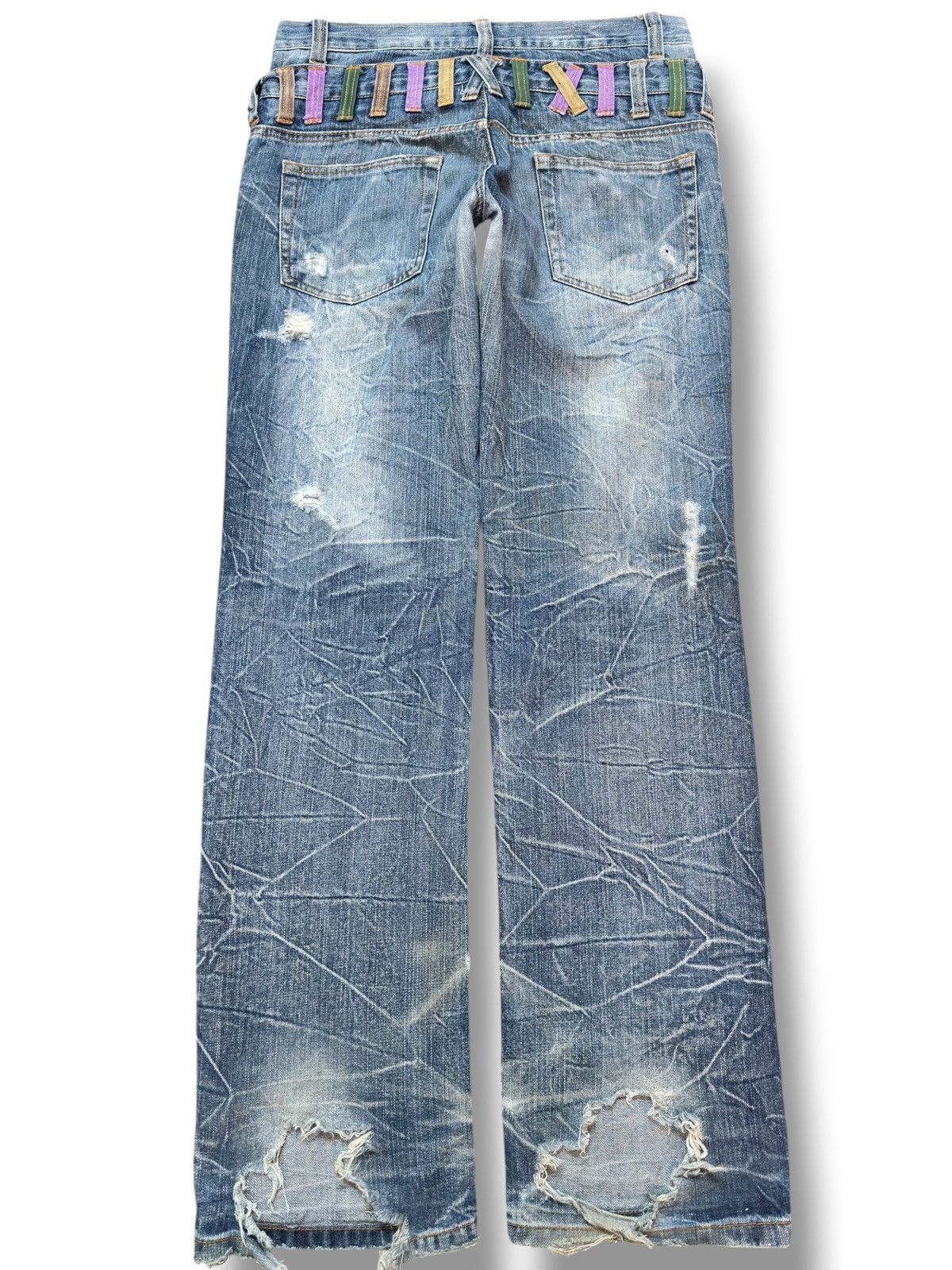 Hysteric Glamour Vintage Nylaus Clothing Double Waist Thunderwash Denim Size US 32 / EU 48 - 4 Thumbnail