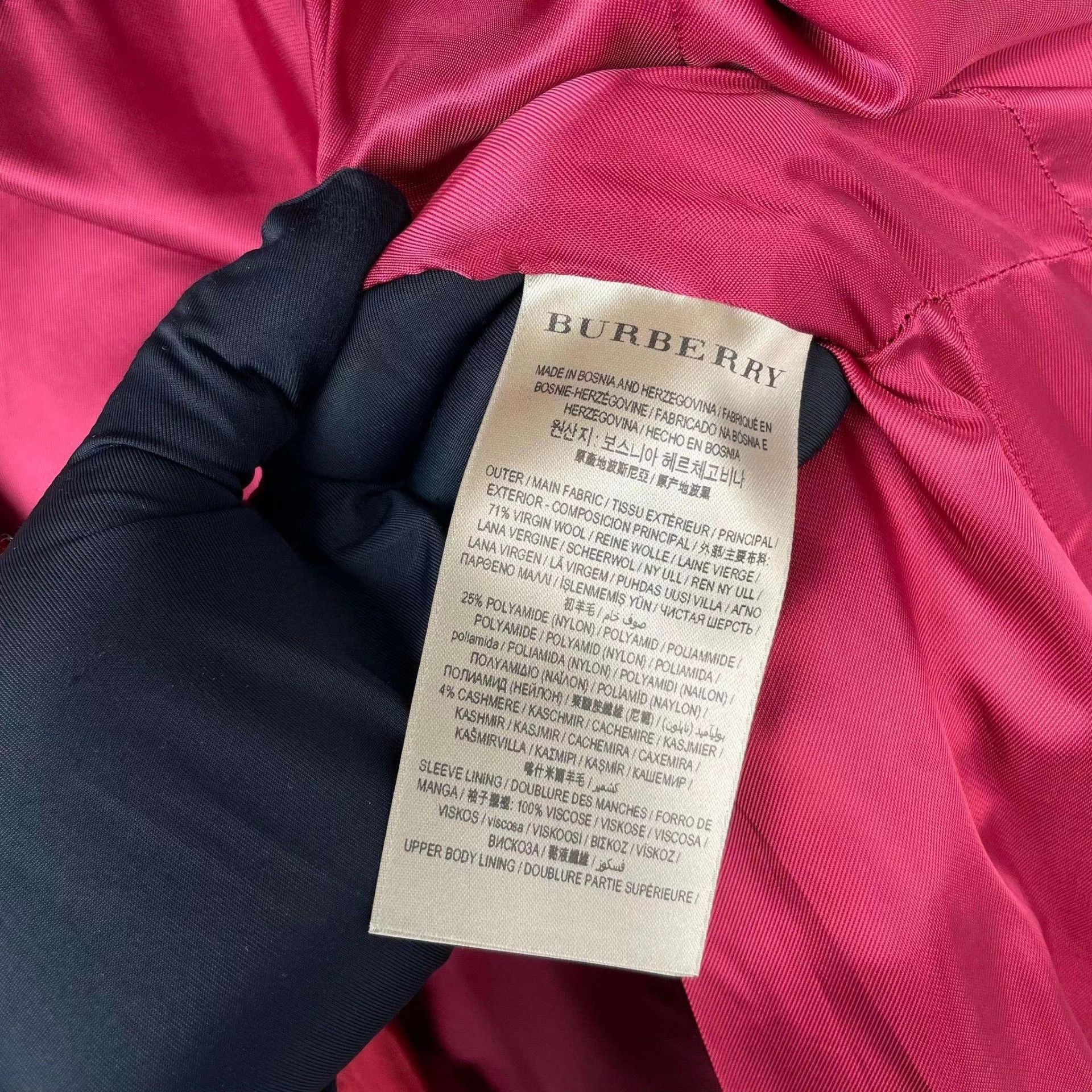Burberry Burberry Red Trench Coat 38 Size XS / US 0-2 / IT 36-38 - 8 Thumbnail
