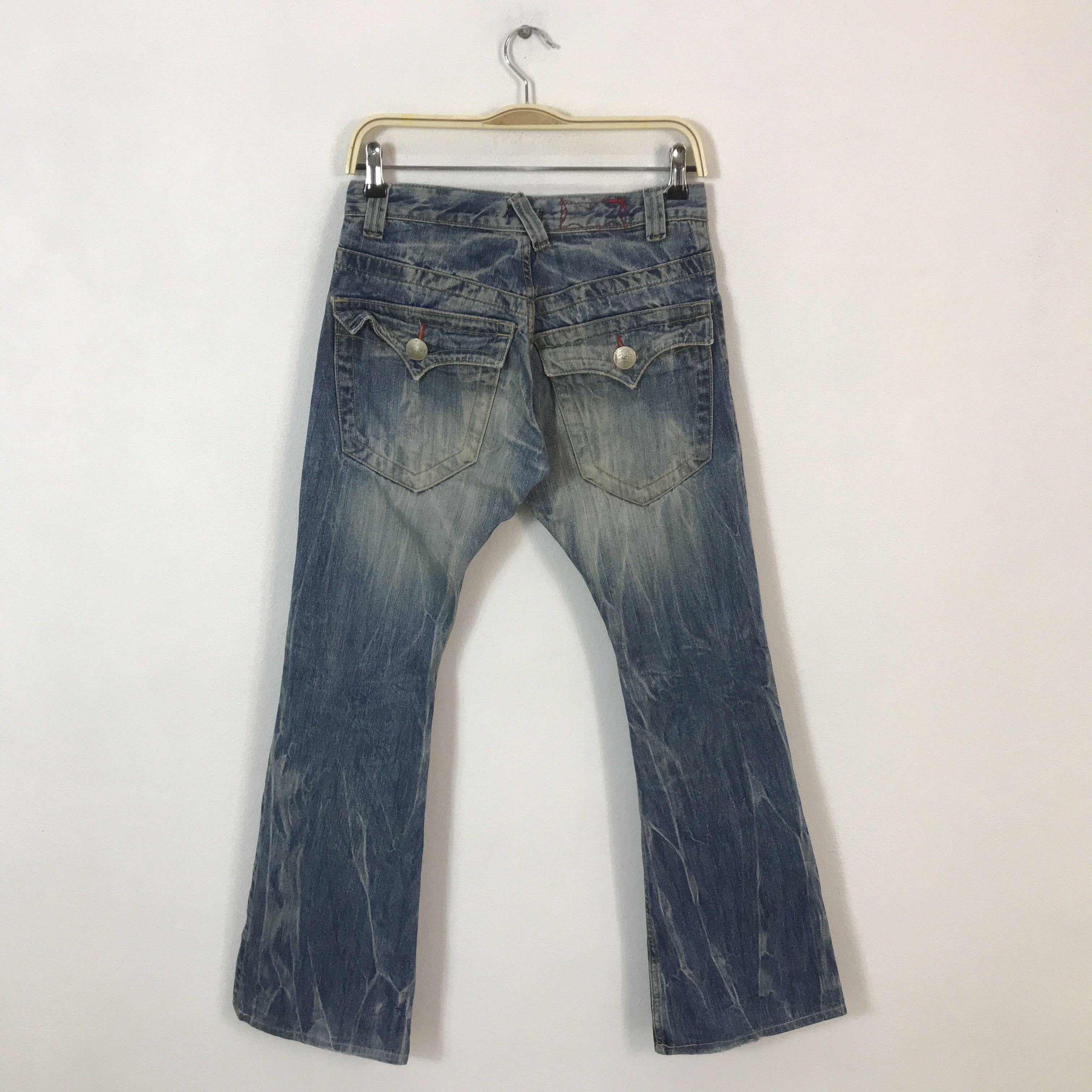 In The Attic Flared In The Attic Japan Bootcut jeans Design pants Size US 29 - 2 Thumbnail