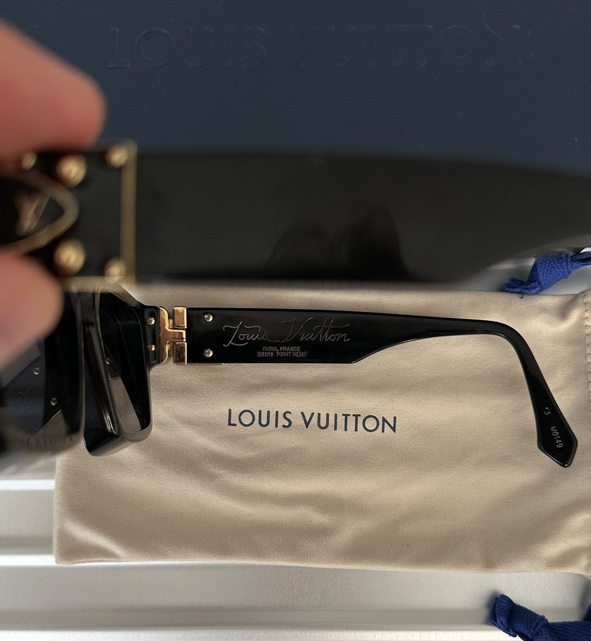 Louis Vuitton Louis Vuitton 1.1 Millionaire Sunglasses Size ONE SIZE - 6 Thumbnail