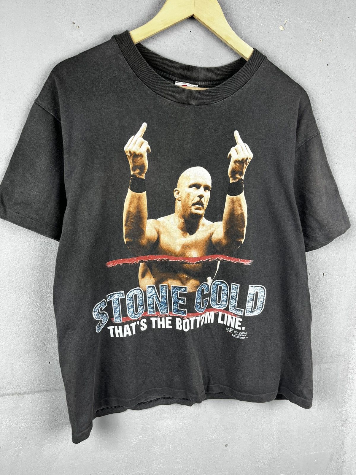 WWE Vintage WWF Stone Cold Steve Austin WWE Wrestling Shirt Size US M / EU 48-50 / 2 - 2 Thumbnail