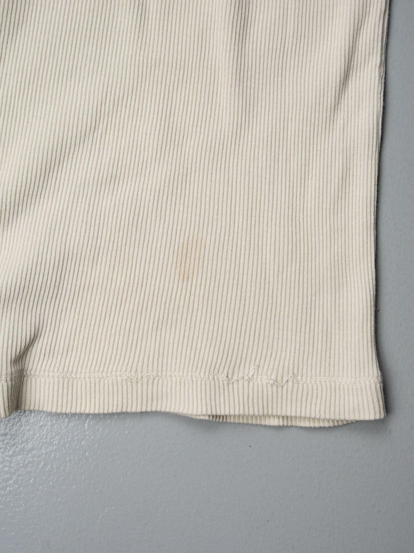 Raf Simons Raf Simons S/S 2004 ribbed t-shirt - size 50 Size US M / EU 48-50 / 2 - 3 Thumbnail