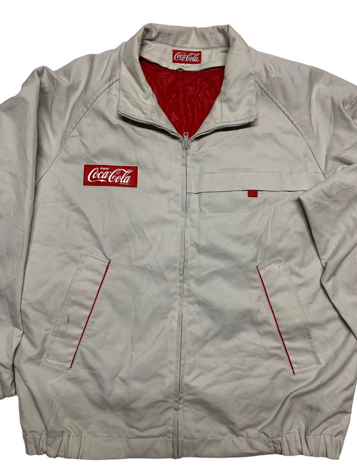 Coca Cola Coca Cola vintage denim jacket Size US L / EU 52-54 / 3 - 6 Thumbnail