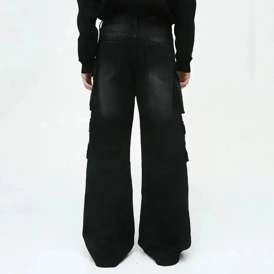 Japanese Brand Vintage Multi Pocket Cargo Denim Size US 32 / EU 48 - 5 Thumbnail