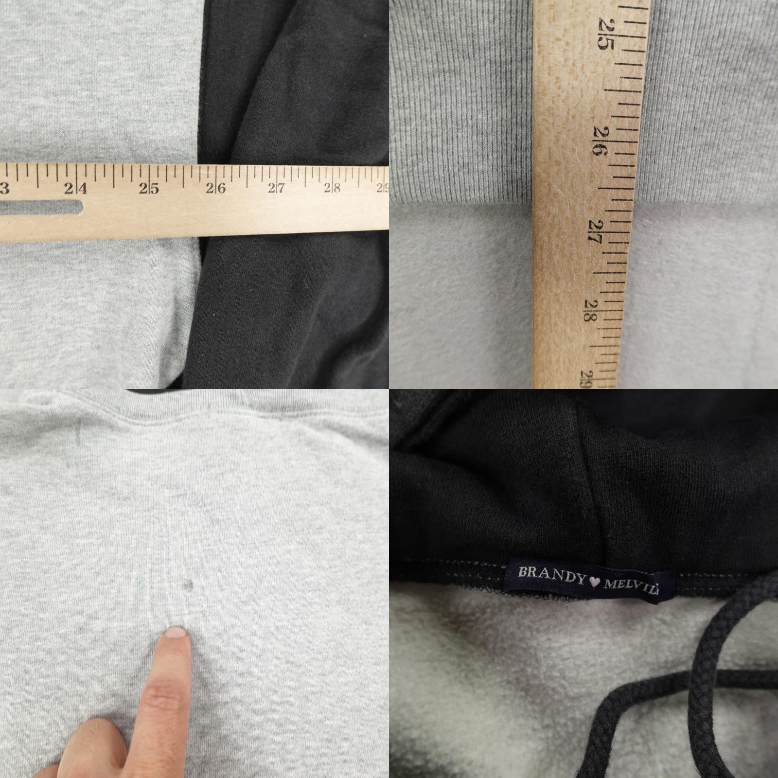 Brandy Melville Brandy Melville Hoodie Womens Oversized New York Pullover Sweatshirt Sweater Size ONE SIZE - 8 Thumbnail
