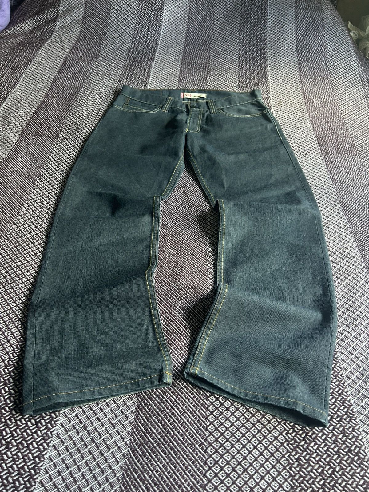 Levi's Vintage Levis 506 Standart Jeans Washed Streetwear Size 34 Size US 34 / EU 50 - 8 Thumbnail