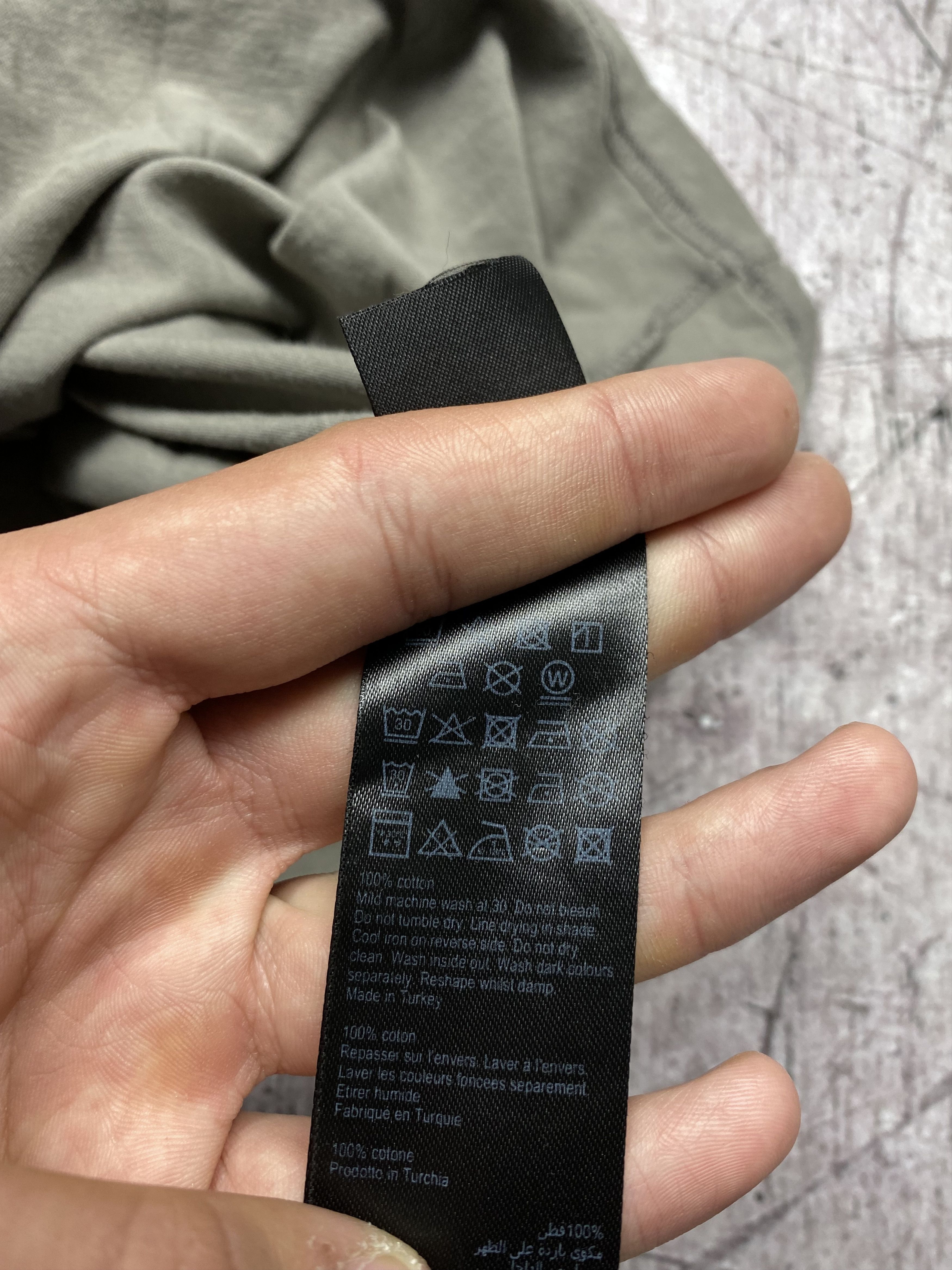 Allsaints × Vintage Allsaints Vintage washed cotton t-shirt tee Size US L / EU 52-54 / 3 - 6 Thumbnail