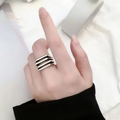 Jewelry × Vintage Multilayer Cocktail Ring Size ONE SIZE - 2 Thumbnail