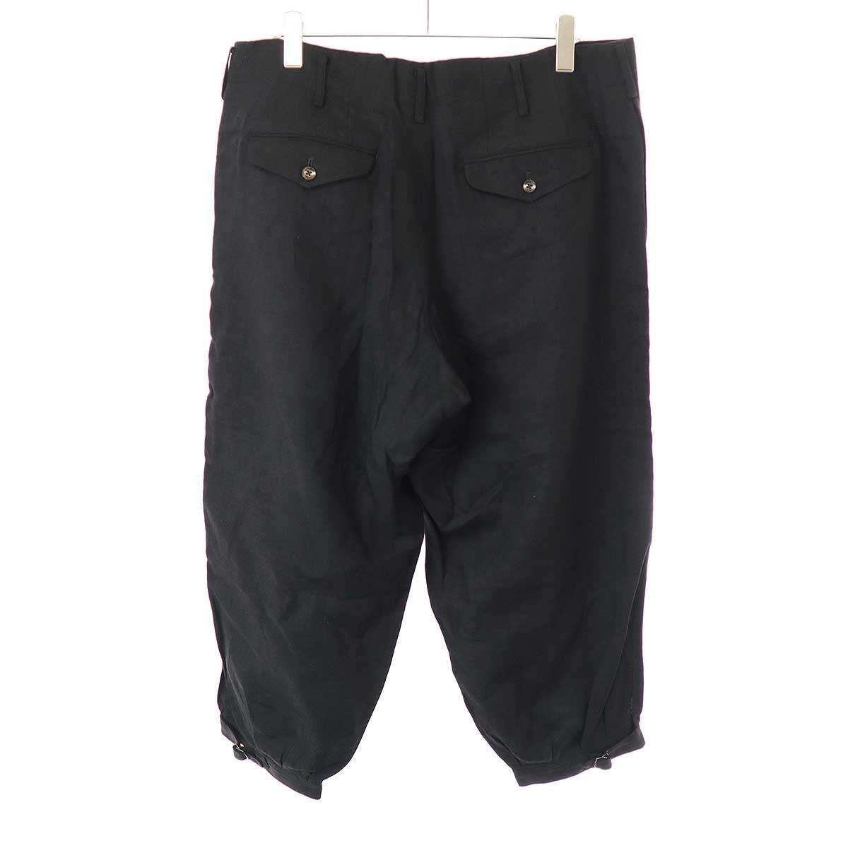 Yohji Yamamoto Yohji Yamamoto Pour Homme 2005SS Linen Balloon Pants Size US 39 - 1 Thumbnail