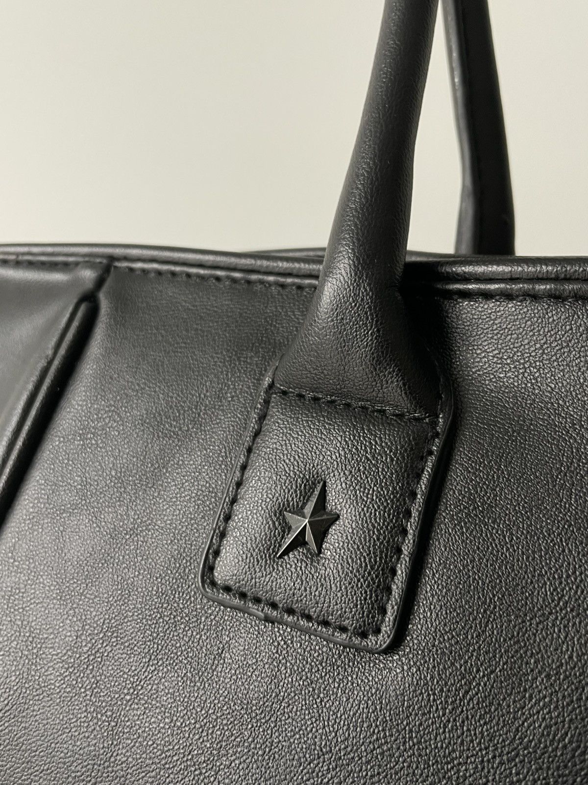 Thierry Mugler Thierry Mugler Leather Black Tote Bag Size ONE SIZE - 4 Thumbnail