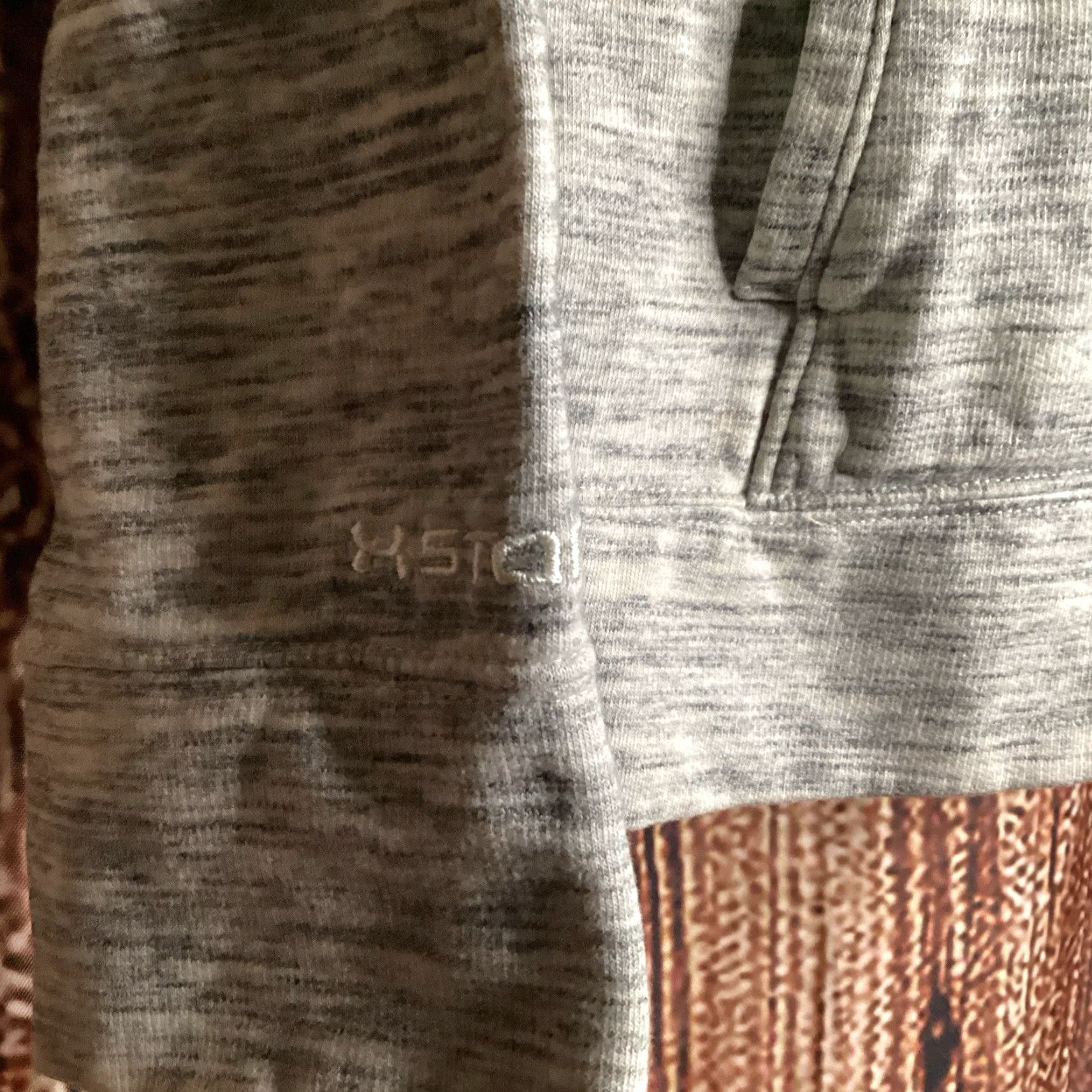 Under Armour Under Armour Hoodie Womens S Gray Pullover Crew Neck Fleece Lined Storm Logo Casual Sweater Size S / US 4 / IT 40 - 2 Thumbnail