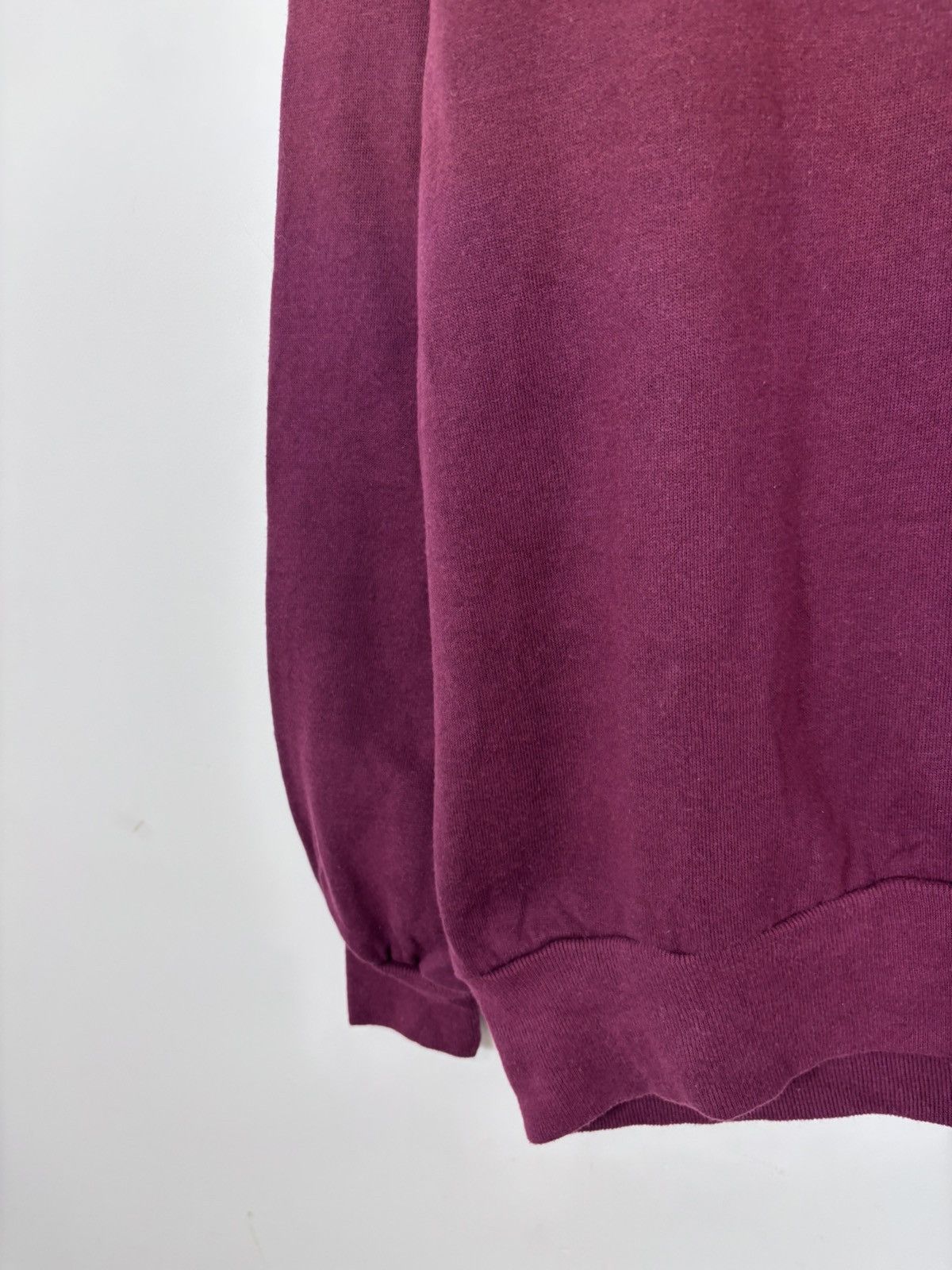 Jerzees Vintage 1990s Jerzees Blank Sweatshirt Crewneck Made In USA Size US L / EU 52-54 / 3 - 8 Thumbnail