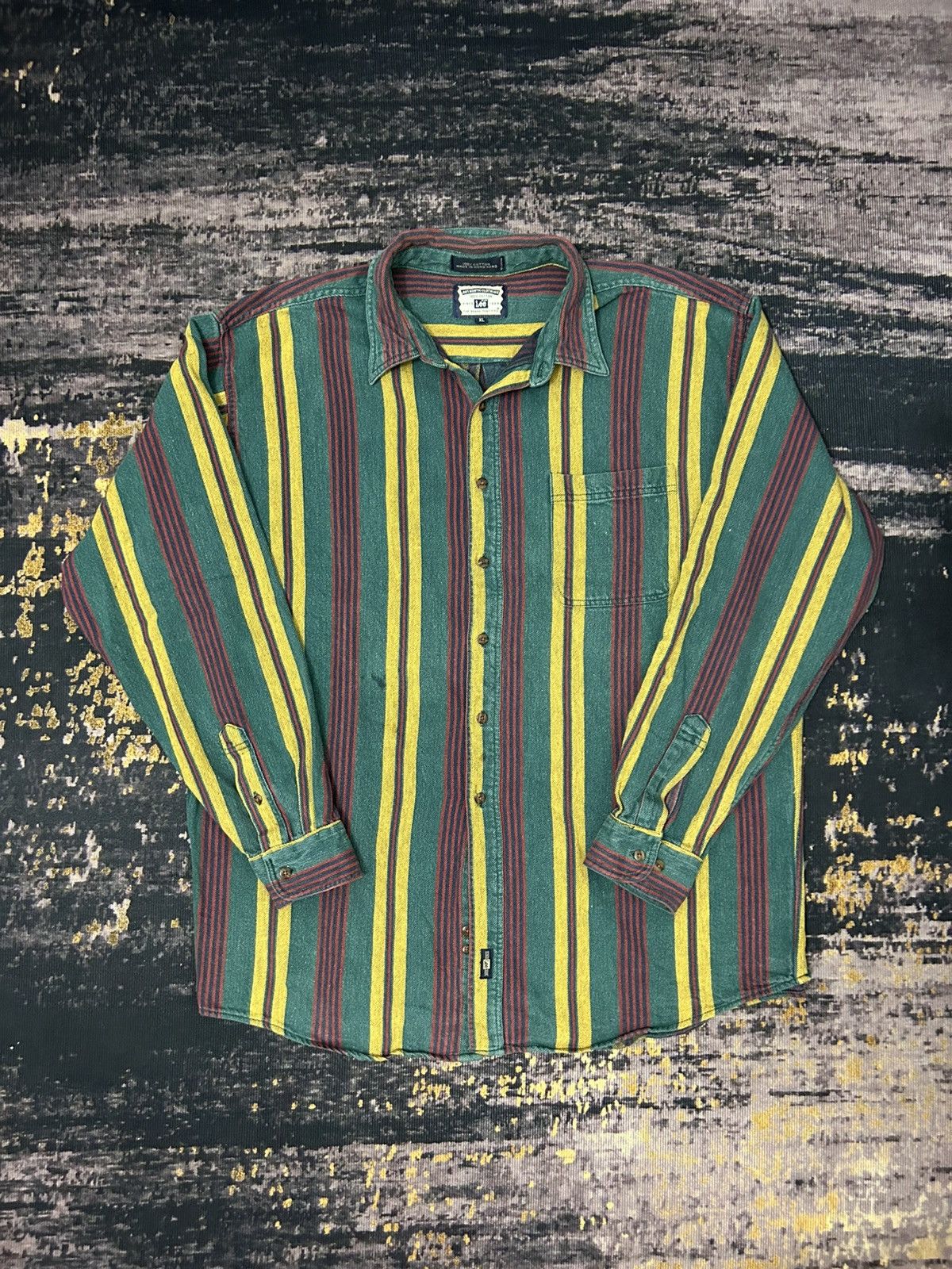 Lee Vintage Lee Button Shirt Size US XL / EU 56 / 4 - 1 Thumbnail