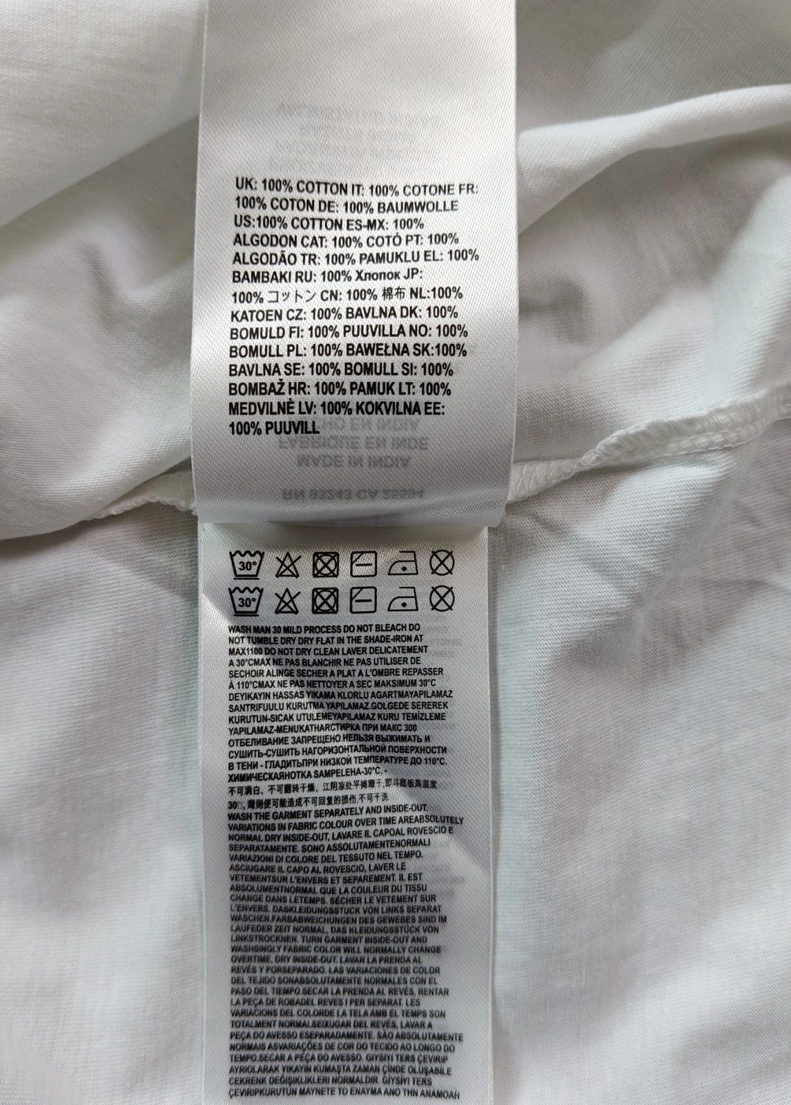 Diesel DIESEL White T-Shirt With Logo Patch T 4148 Size US S / EU 44-46 / 1 - 7 Thumbnail