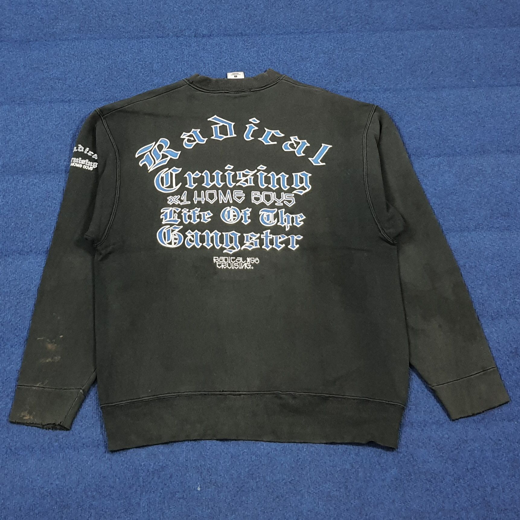 Vintage Vintage 90s Radical Cruising Lowrider Sweatshirt C289N15 Size US M / EU 48-50 / 2 - 1 Thumbnail