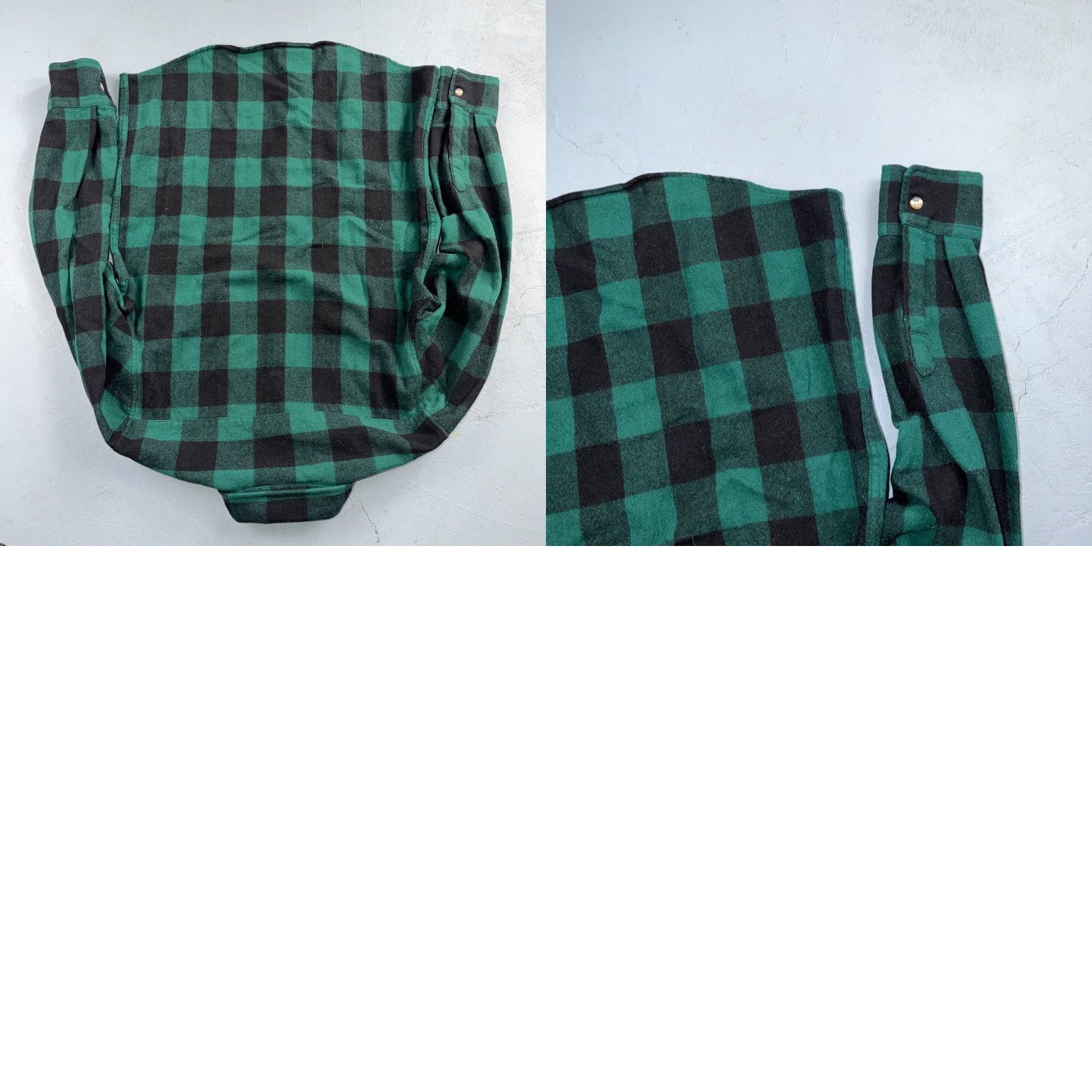 Vintage VTG Cabela's Shirt Mens M Buffalo Plaid Wool Blend Flannel Workwear Logger Green Size US M / EU 48-50 / 2 - 8 Thumbnail