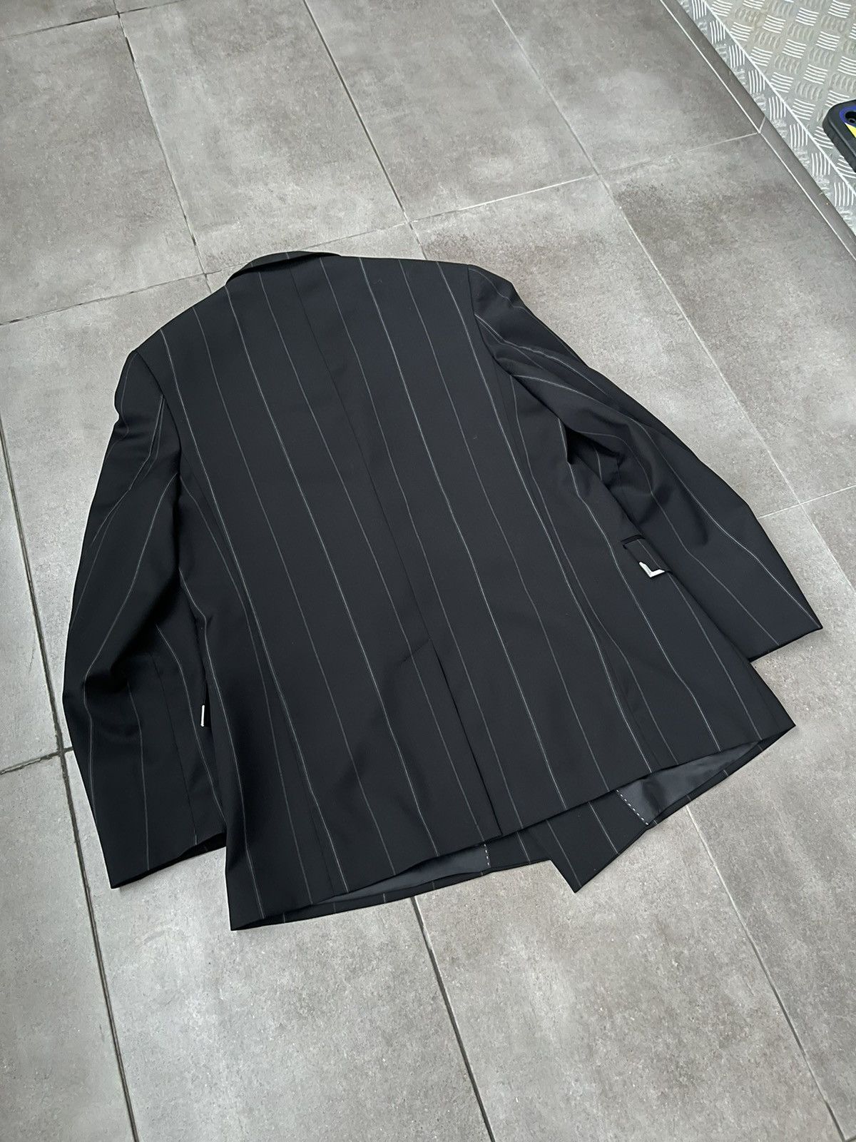 Han Kjobenhavn !DS! AW22 Han Kjobenhavn Boxy Suit Stripped Blazer Size 38R - 13 Thumbnail