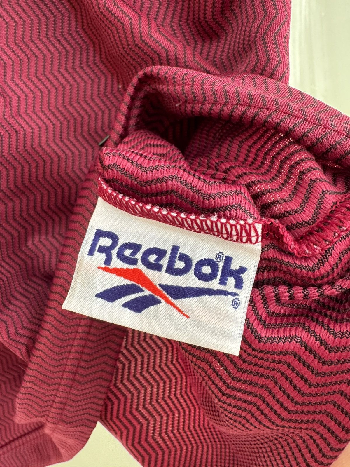 Reebok Vintage Aston Villa 1997-1998 Home Soccer Jersey Kit Shirt Size US L / EU 52-54 / 3 - 12 Thumbnail