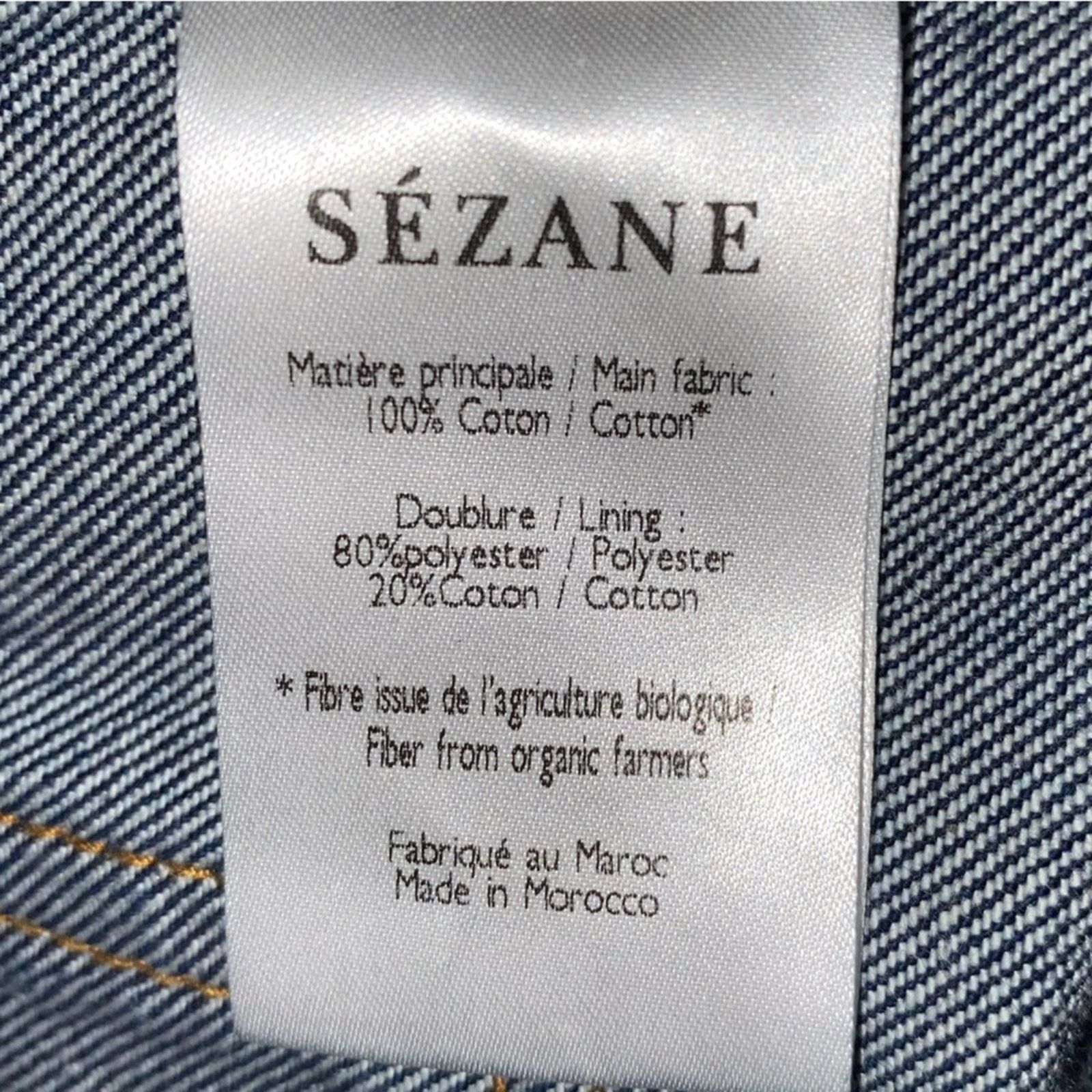 Sezane Sezane $228 Denim Slim Straight Jeans High Rise Women's 27 Size 27" / US 4 / IT 40 - 15 Thumbnail