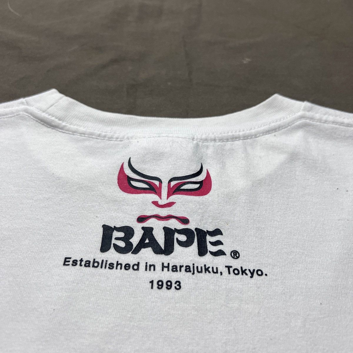 Bape A BATHING APE BAPE Kabuki Tee L Size US L / EU 52-54 / 3 - 12 Thumbnail
