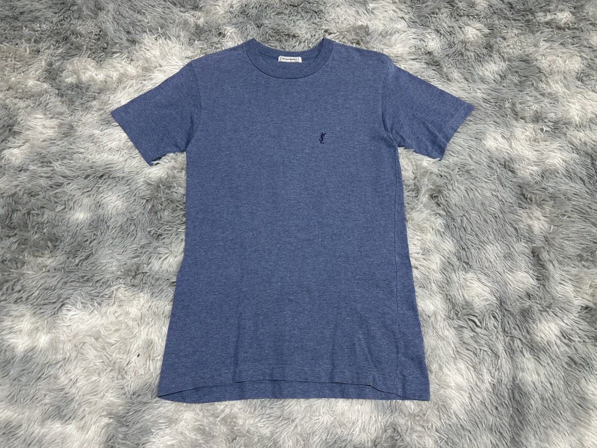 Yves Saint Laurent 🔥80s Vintage Yves Saint Laurent Shirt Ysl Embroidered Logo Size US S / EU 44-46 / 1 - 2 Thumbnail