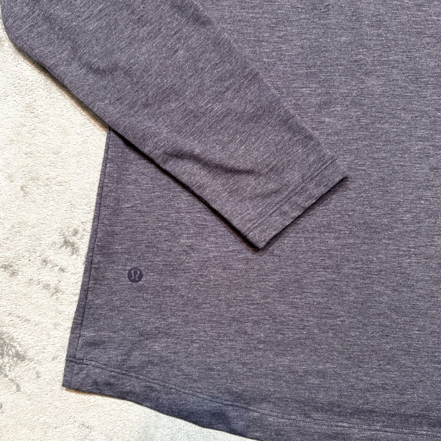 Lululemon Lululemon Polo Shirt Mens Medium Blue Long Sleeve Stretch Moisture Wicking Size US M / EU 48-50 / 2 - 6 Thumbnail