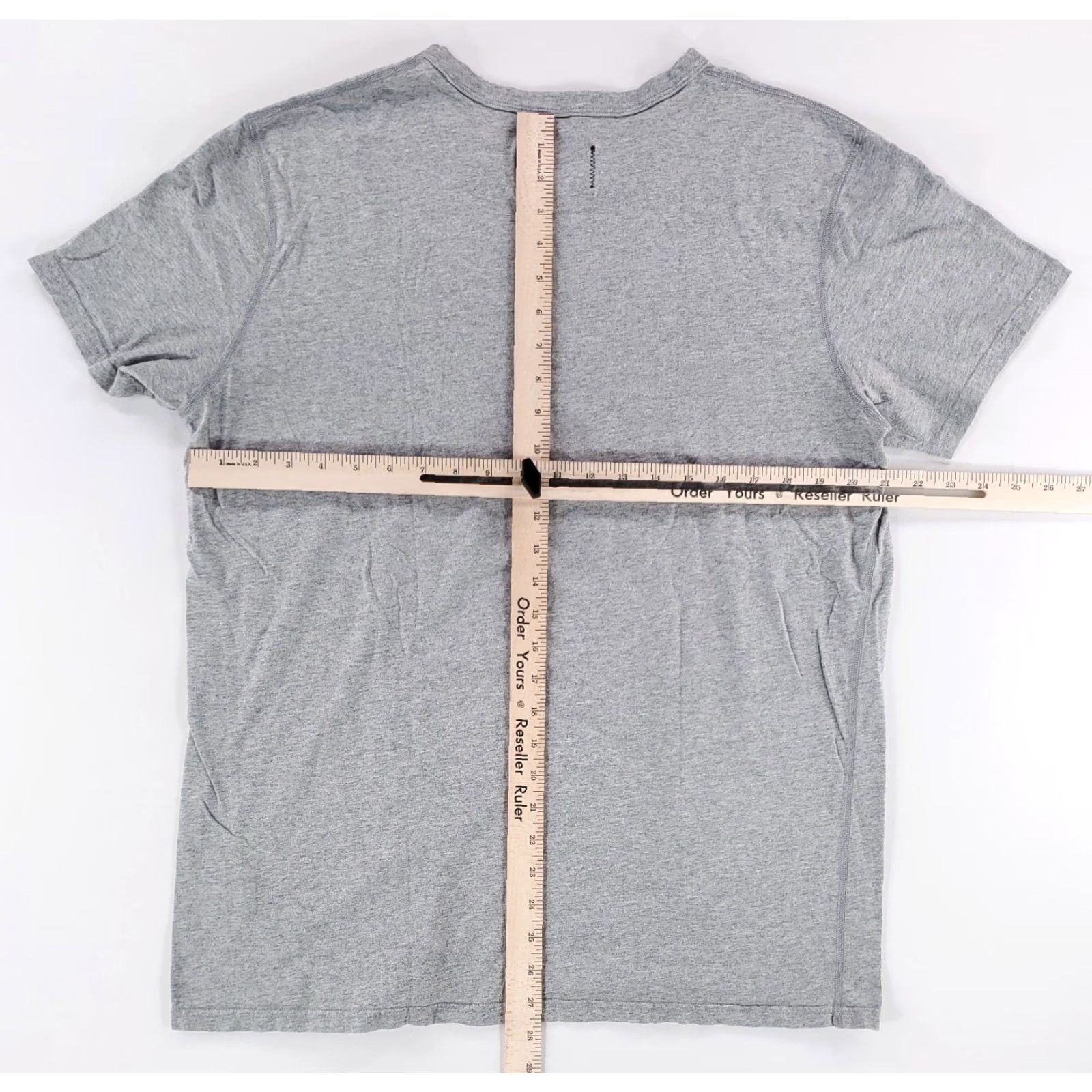 Reigning Champ Reigning Champ T-Shirt Short Sleeve Gray Spellout Mens XL Size US XL / EU 56 / 4 - 5 Thumbnail