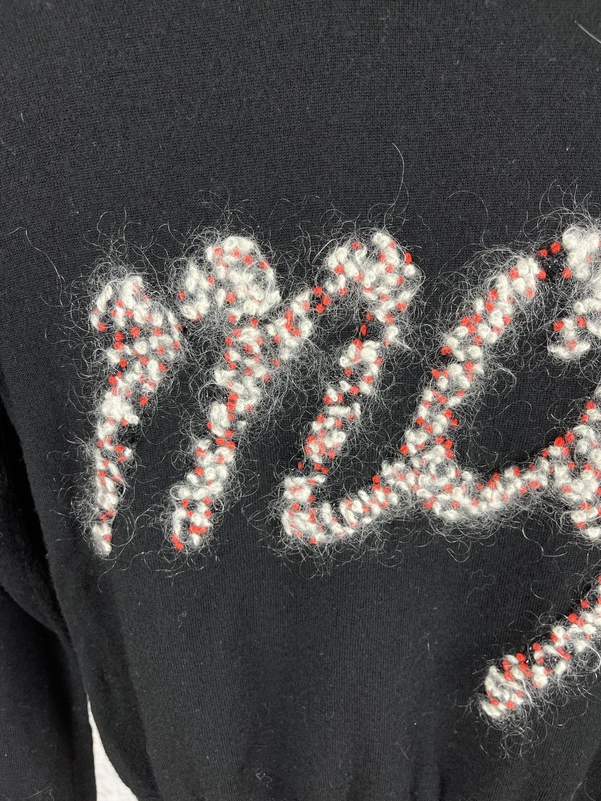 Alexander McQueen Alexander McQueen pure wool big logo black sweater Size S / US 4 / IT 40 - 7 Thumbnail