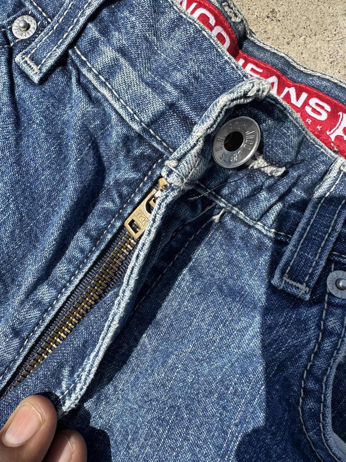JNCO Vintage JNCO Jeans Denim Shorts (Kids Size 27) Size US 27 - 6 Thumbnail