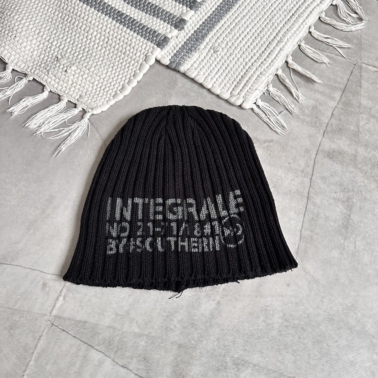 Hysteric Glamour × Undercover Japan Integrale Yohji Yamamoto Vibe Ribbed Hat Beanie Size ONE SIZE - 5 Thumbnail